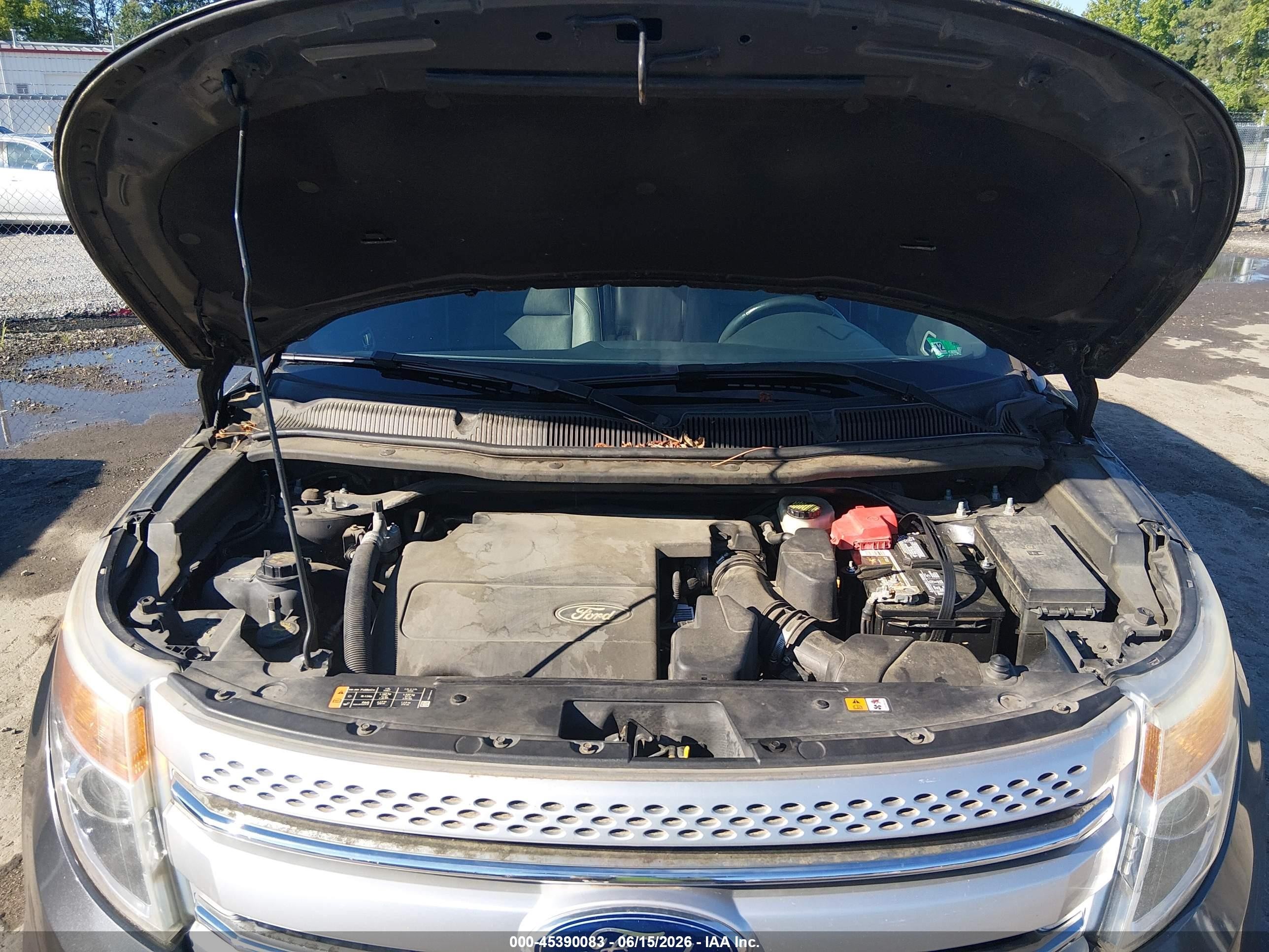 2015 Ford Explorer Xlt Gray vin: 1FM5K7D85FGB47421