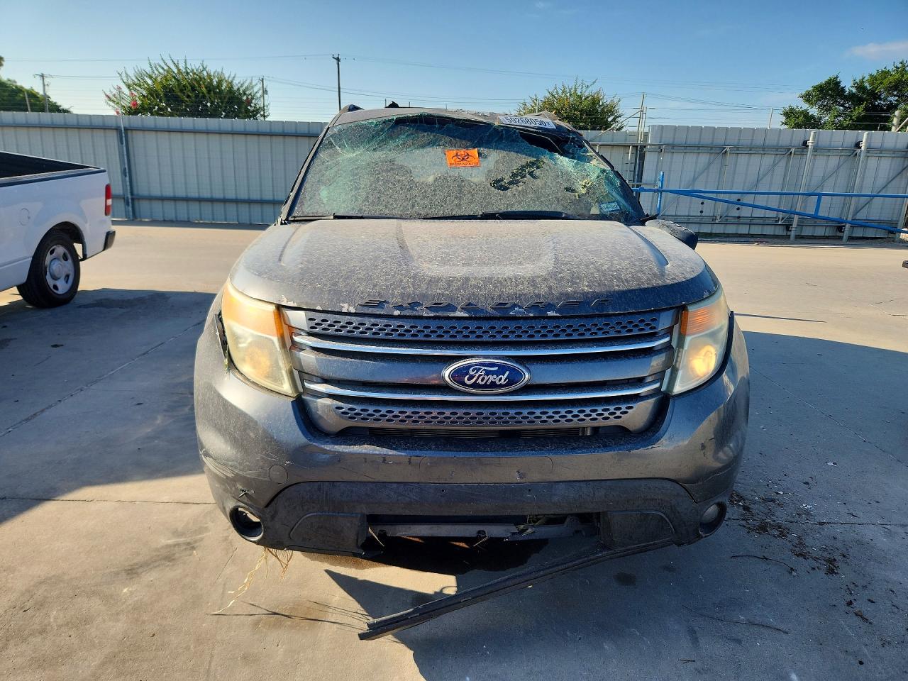 2015 Ford Explorer Xlt Gray vin: 1FM5K7D85FGB48844