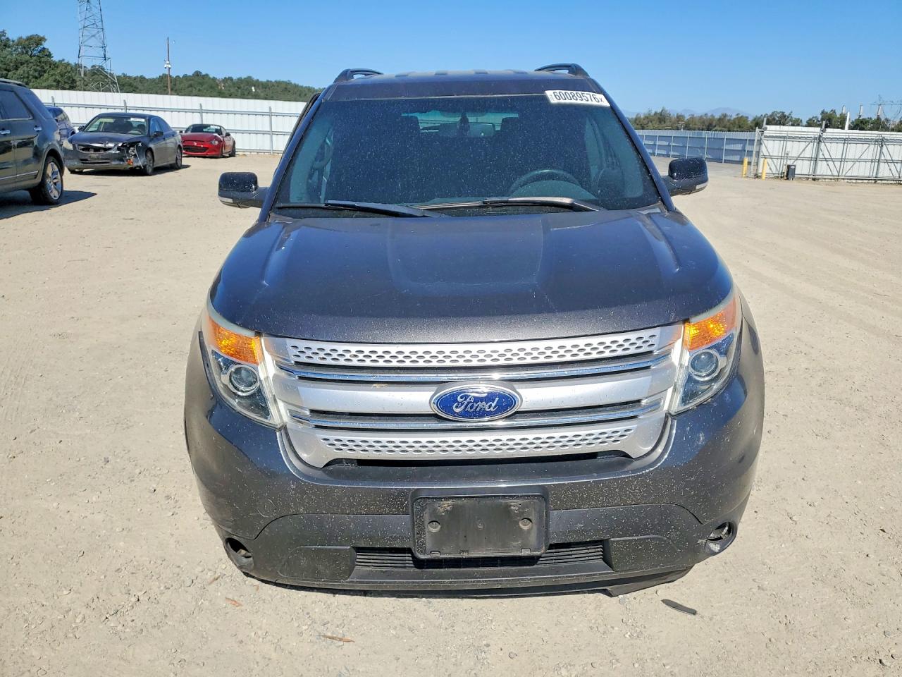 2015 Ford Explorer Xlt Gray vin: 1FM5K7D85FGB60198