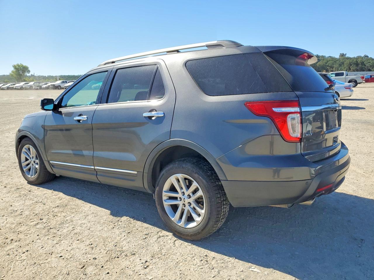 2015 Ford Explorer Xlt Gray vin: 1FM5K7D85FGB60198