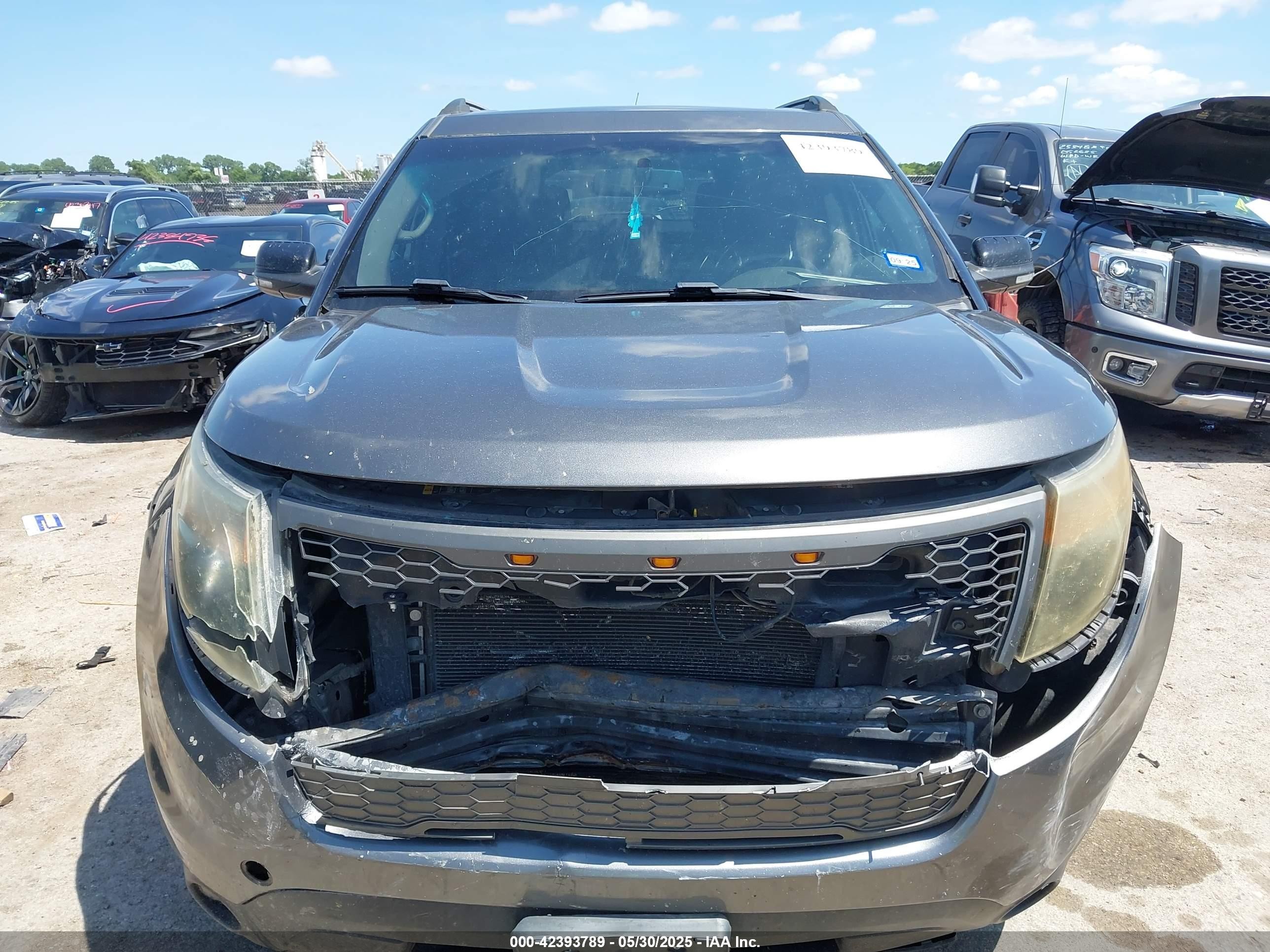 2015 Ford Explorer Xlt Серый vin: 1FM5K7D85FGC35319