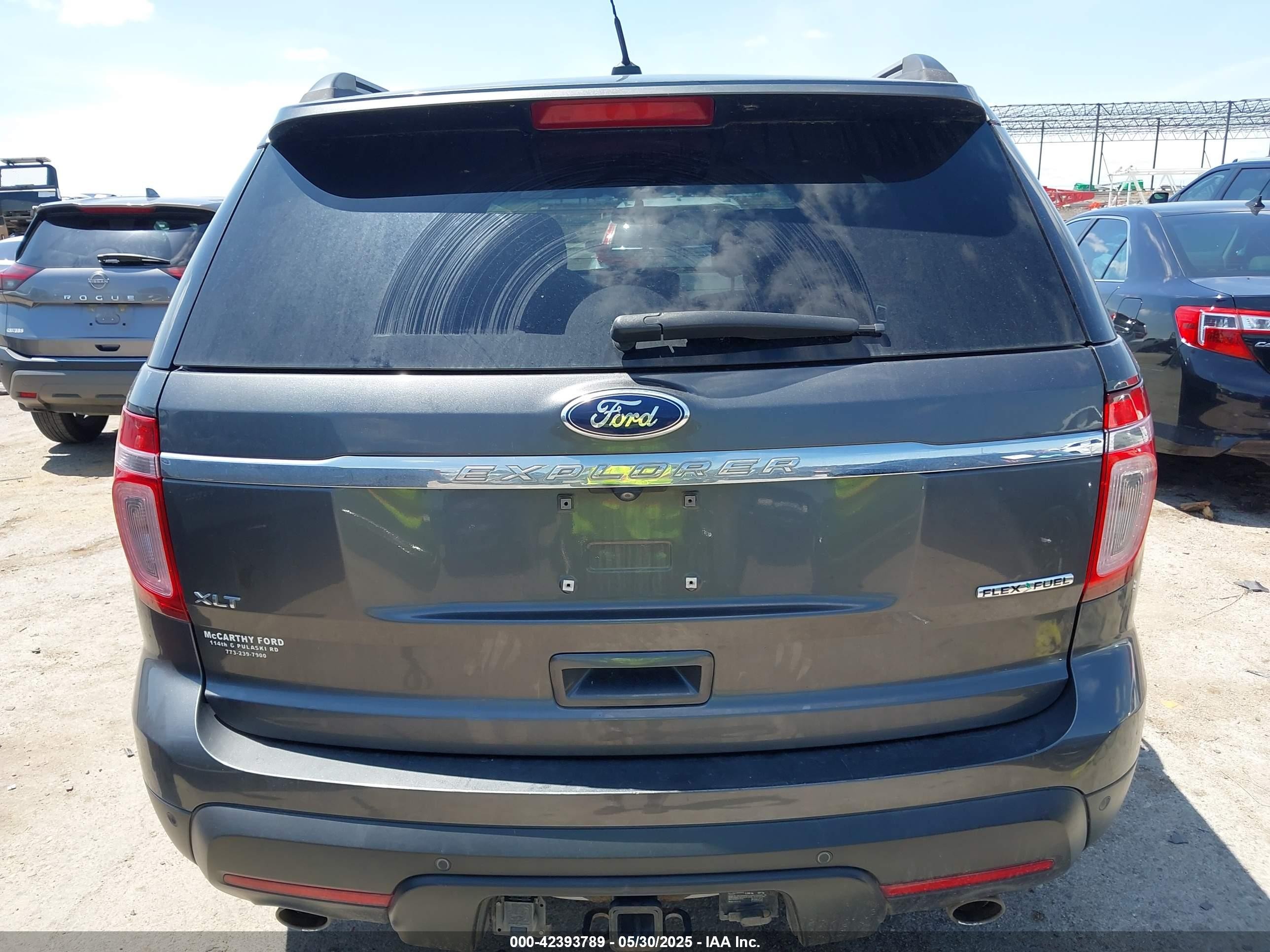2015 Ford Explorer Xlt Серый vin: 1FM5K7D85FGC35319