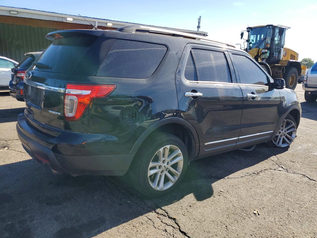 2015 Ford Explorer Xlt Black vin: 1FM5K7D85FGC37457