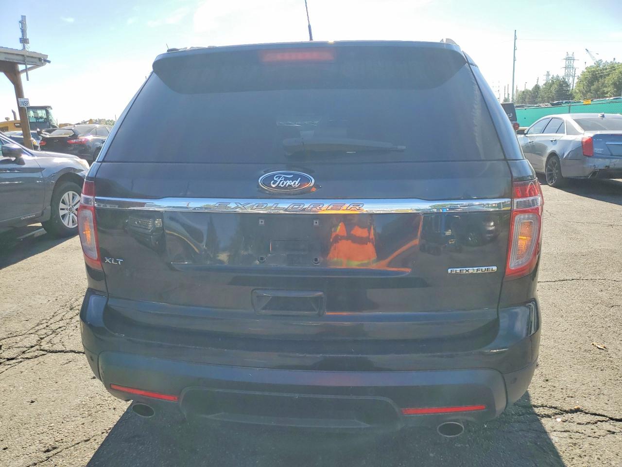 2015 Ford Explorer Xlt Black vin: 1FM5K7D85FGC37457