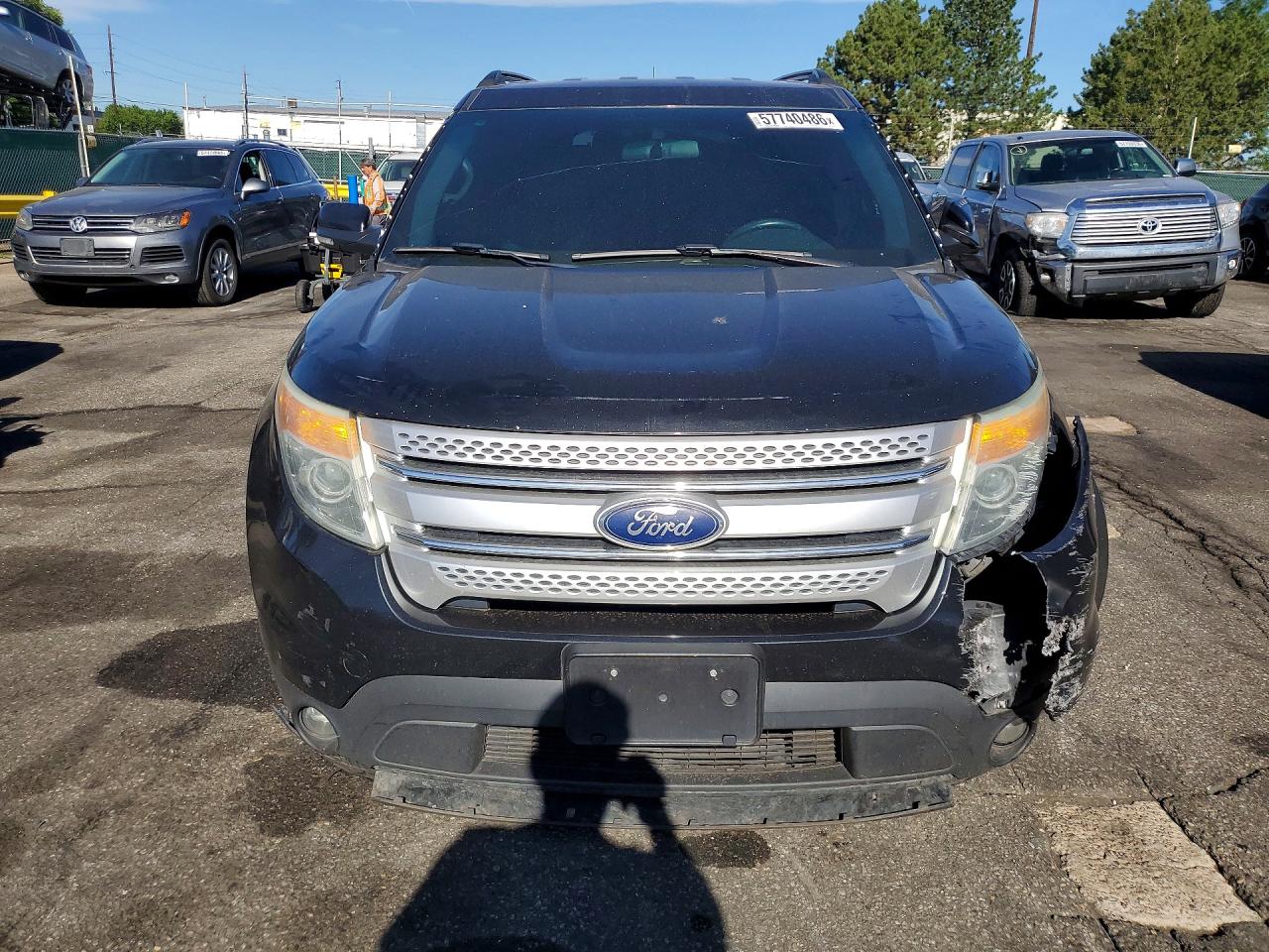 2015 Ford Explorer Xlt Black vin: 1FM5K7D85FGC37457