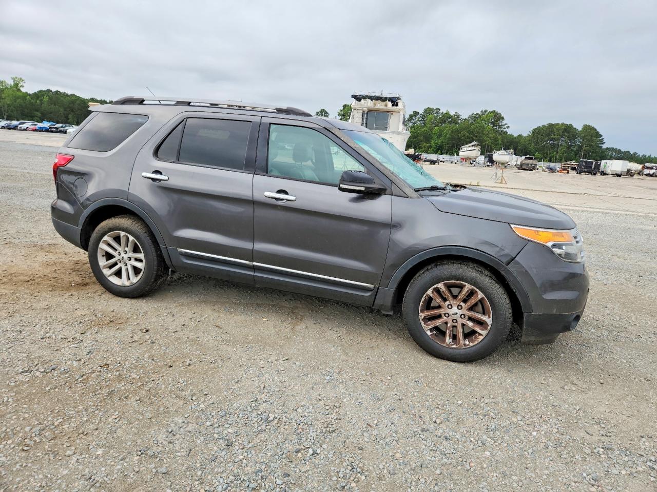 2015 Ford Explorer Xlt Charcoal vin: 1FM5K7D85FGC45056