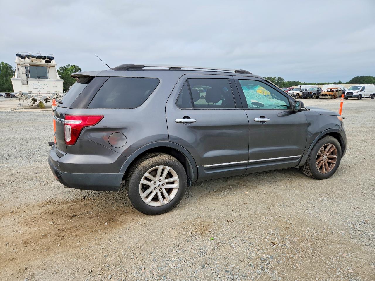 2015 Ford Explorer Xlt Charcoal vin: 1FM5K7D85FGC45056