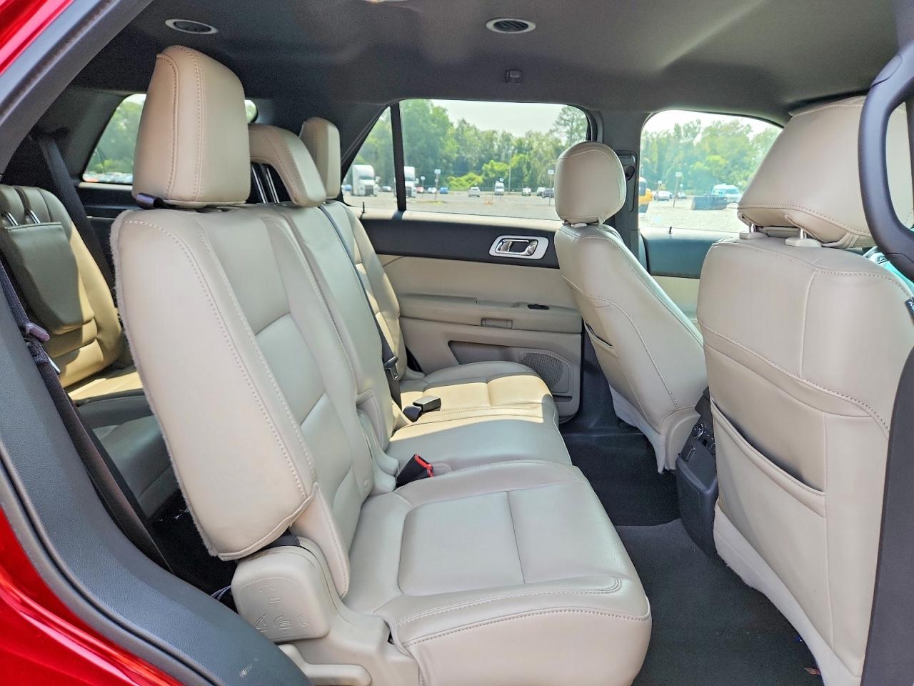 2013 Ford Explorer Xlt Red vin: 1FM5K7D86DGA16429