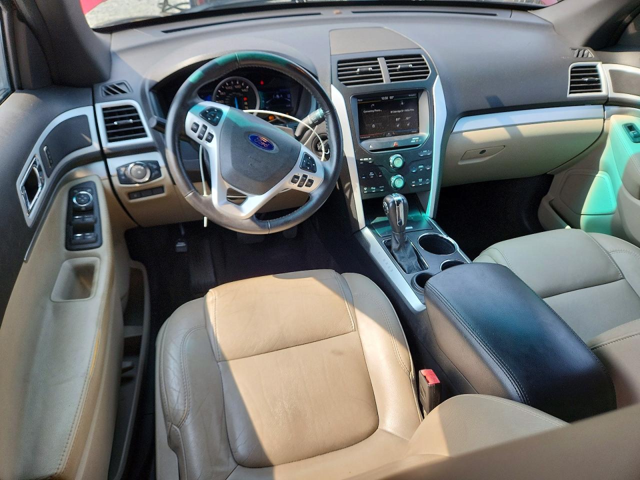 2013 Ford Explorer Xlt Red vin: 1FM5K7D86DGA16429