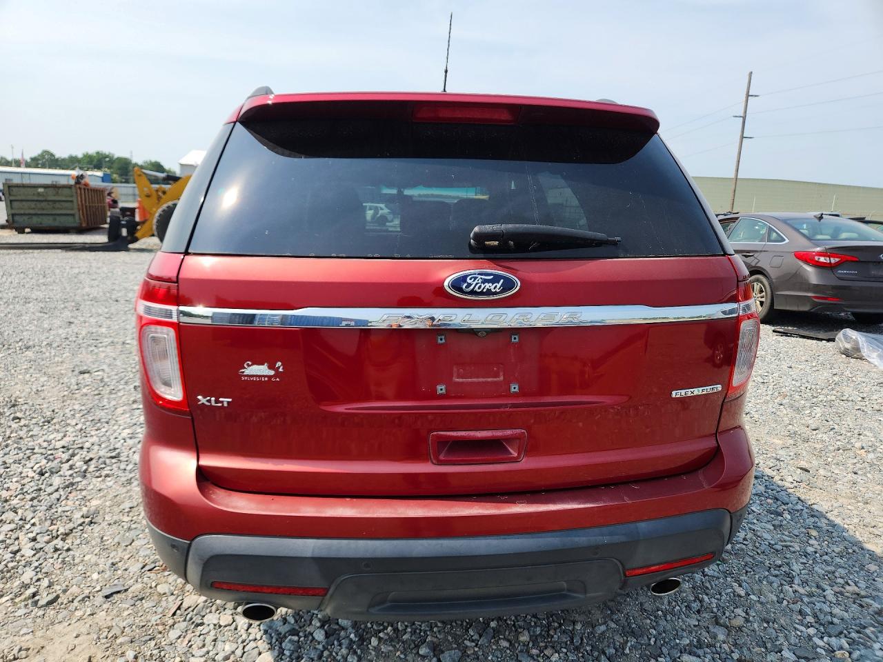 2013 Ford Explorer Xlt Red vin: 1FM5K7D86DGA16429