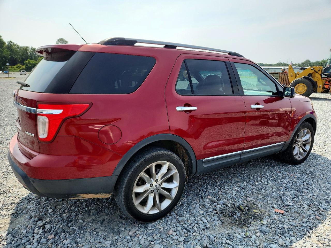 2013 Ford Explorer Xlt Red vin: 1FM5K7D86DGA16429