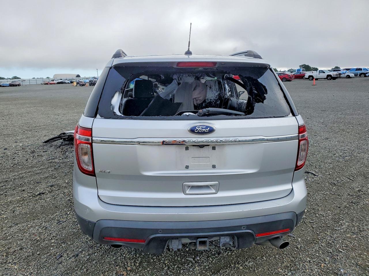 2013 Ford Explorer Xlt Silver vin: 1FM5K7D86DGA66926