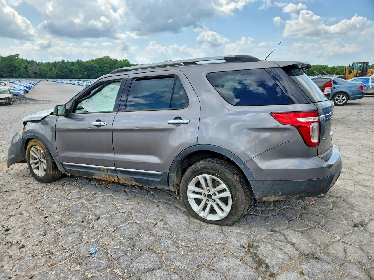 2013 Ford Explorer Xlt Серый vin: 1FM5K7D86DGA92085