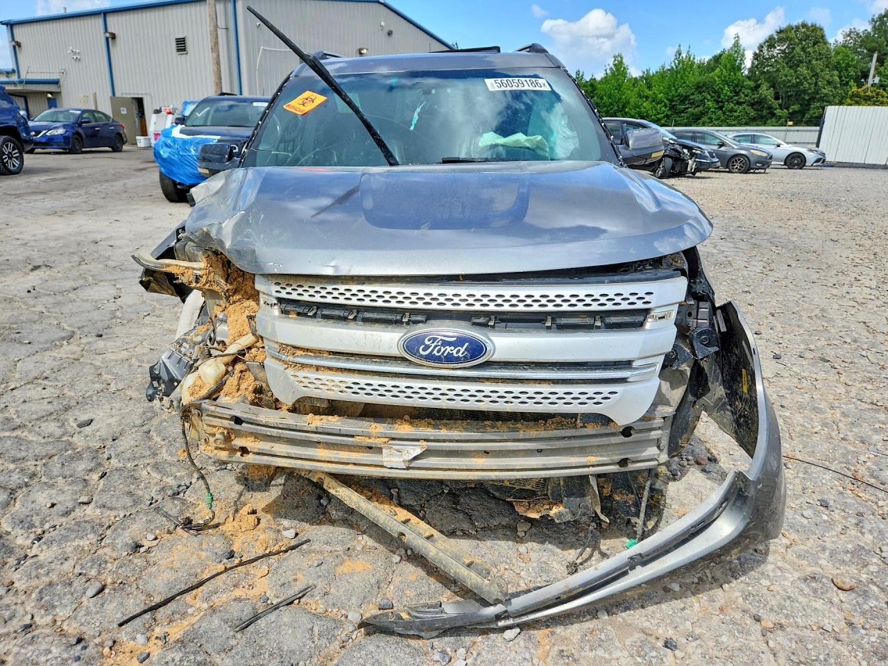 2013 Ford Explorer Xlt Серый vin: 1FM5K7D86DGA92085