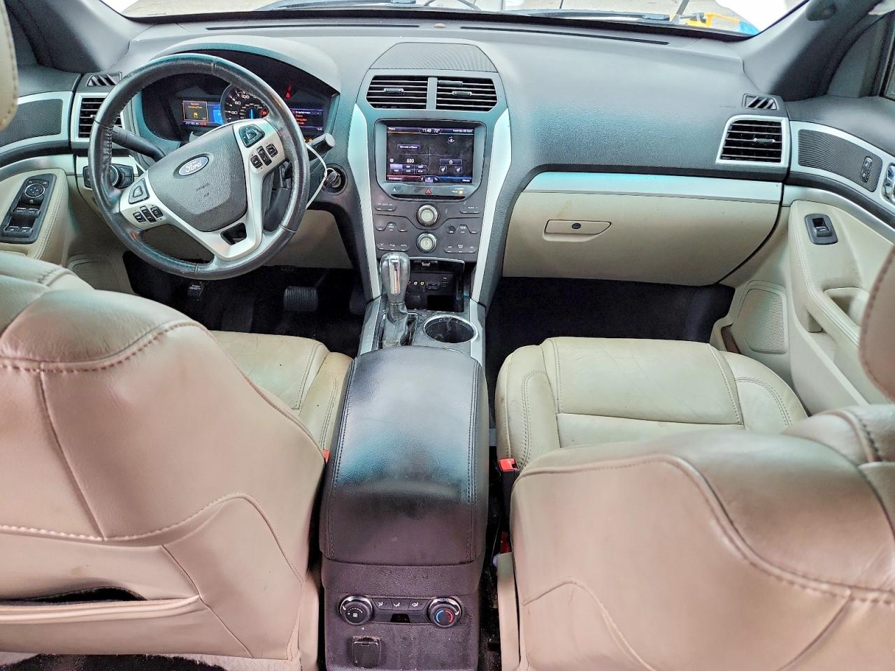 2013 Ford Explorer Xlt Белый vin: 1FM5K7D86DGA98582