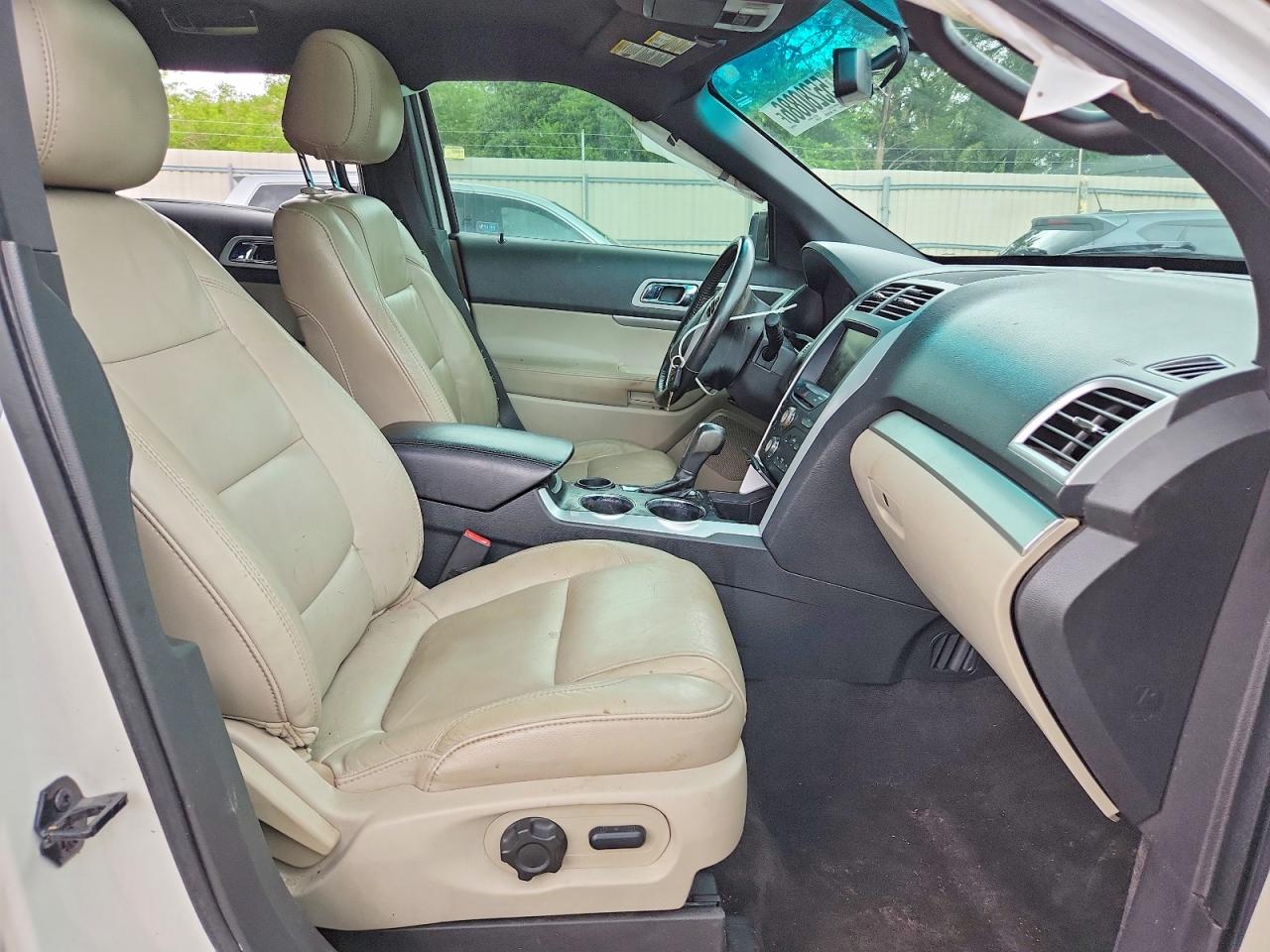 2013 Ford Explorer Xlt Белый vin: 1FM5K7D86DGA98582