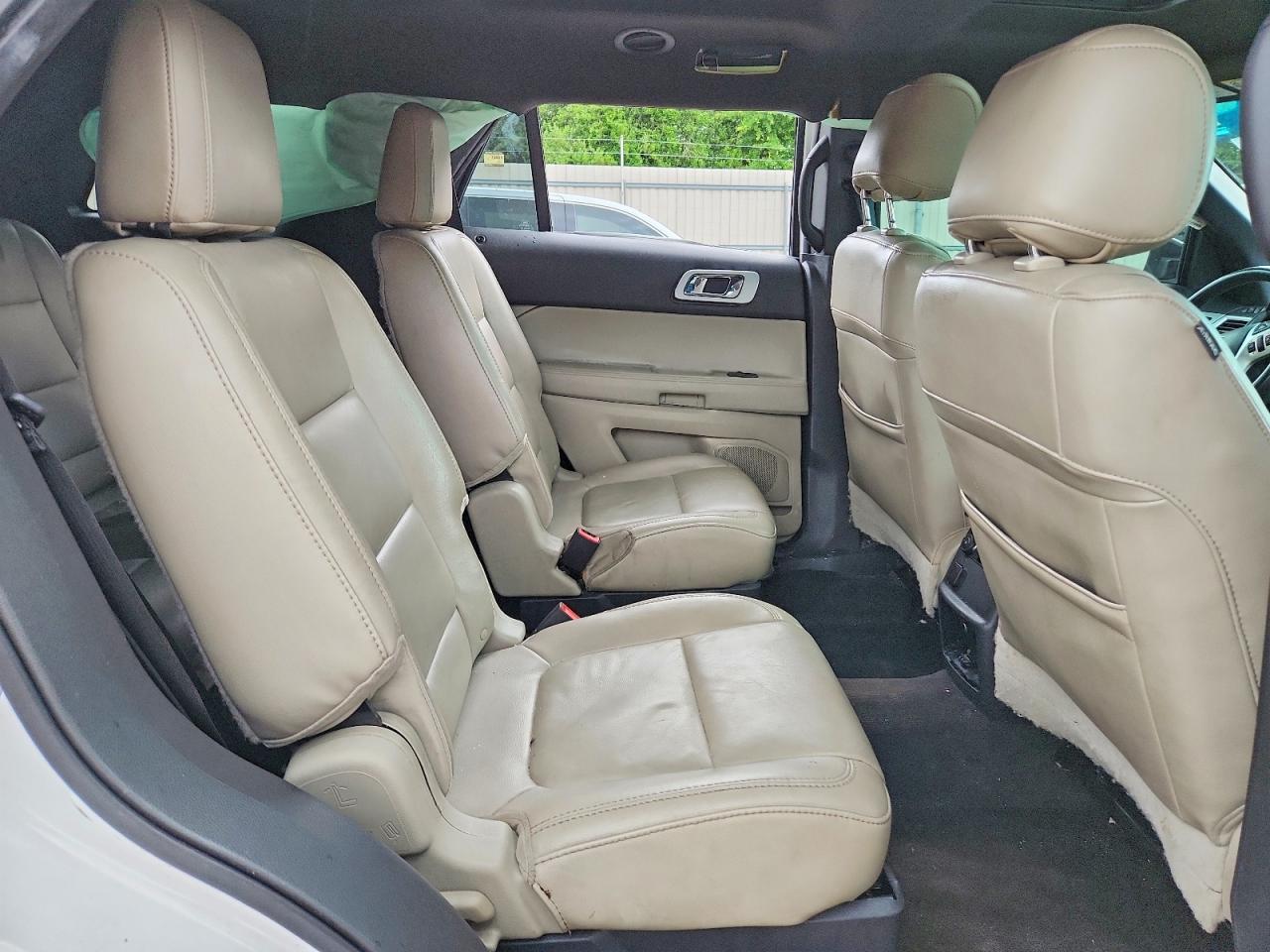 2013 Ford Explorer Xlt Белый vin: 1FM5K7D86DGA98582
