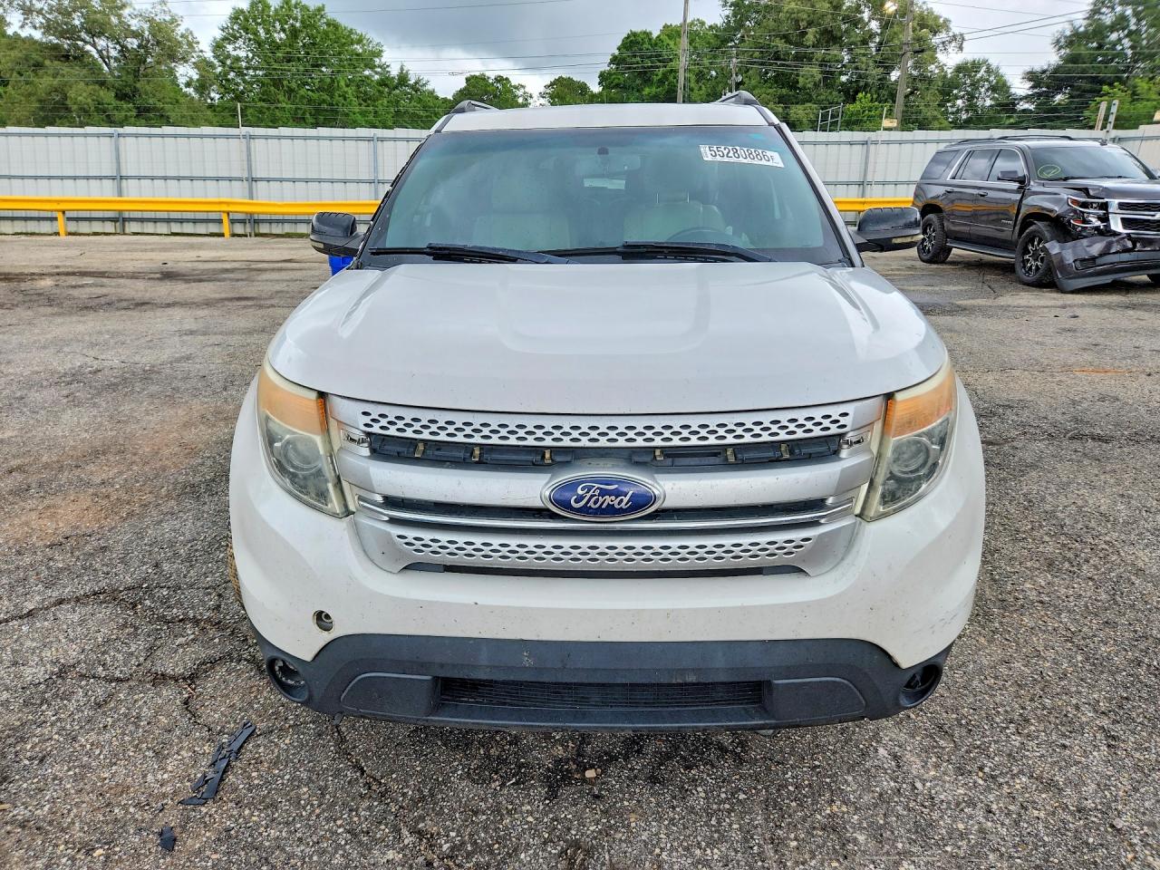 2013 Ford Explorer Xlt Белый vin: 1FM5K7D86DGA98582