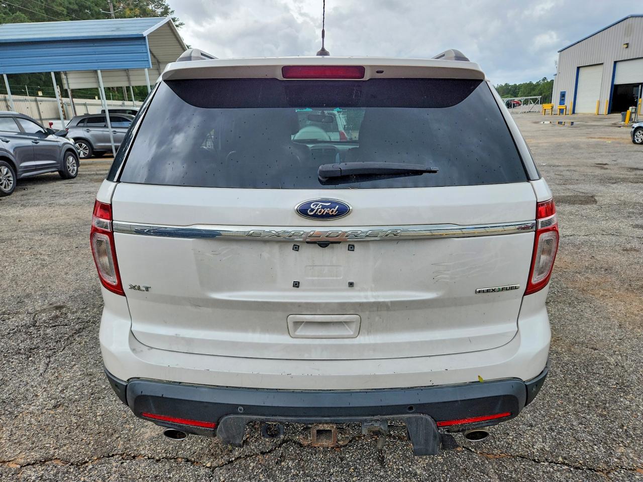 2013 Ford Explorer Xlt Белый vin: 1FM5K7D86DGA98582