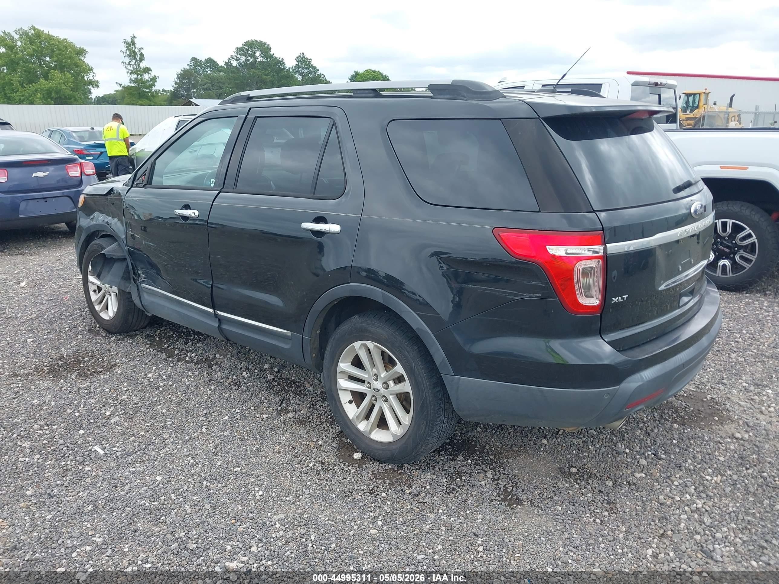 2013 Ford Explorer Xlt Black vin: 1FM5K7D86DGB51099