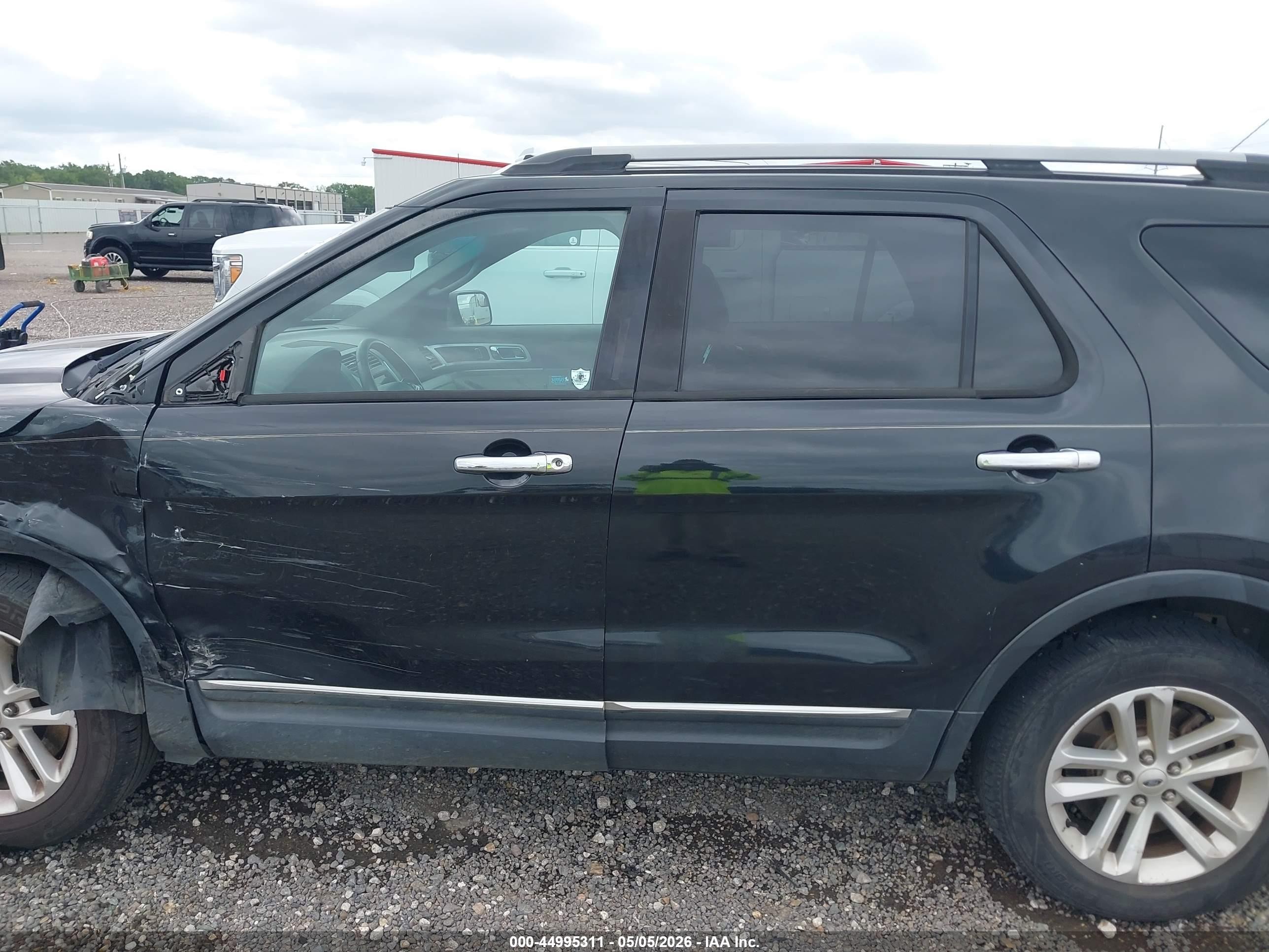 2013 Ford Explorer Xlt Black vin: 1FM5K7D86DGB51099