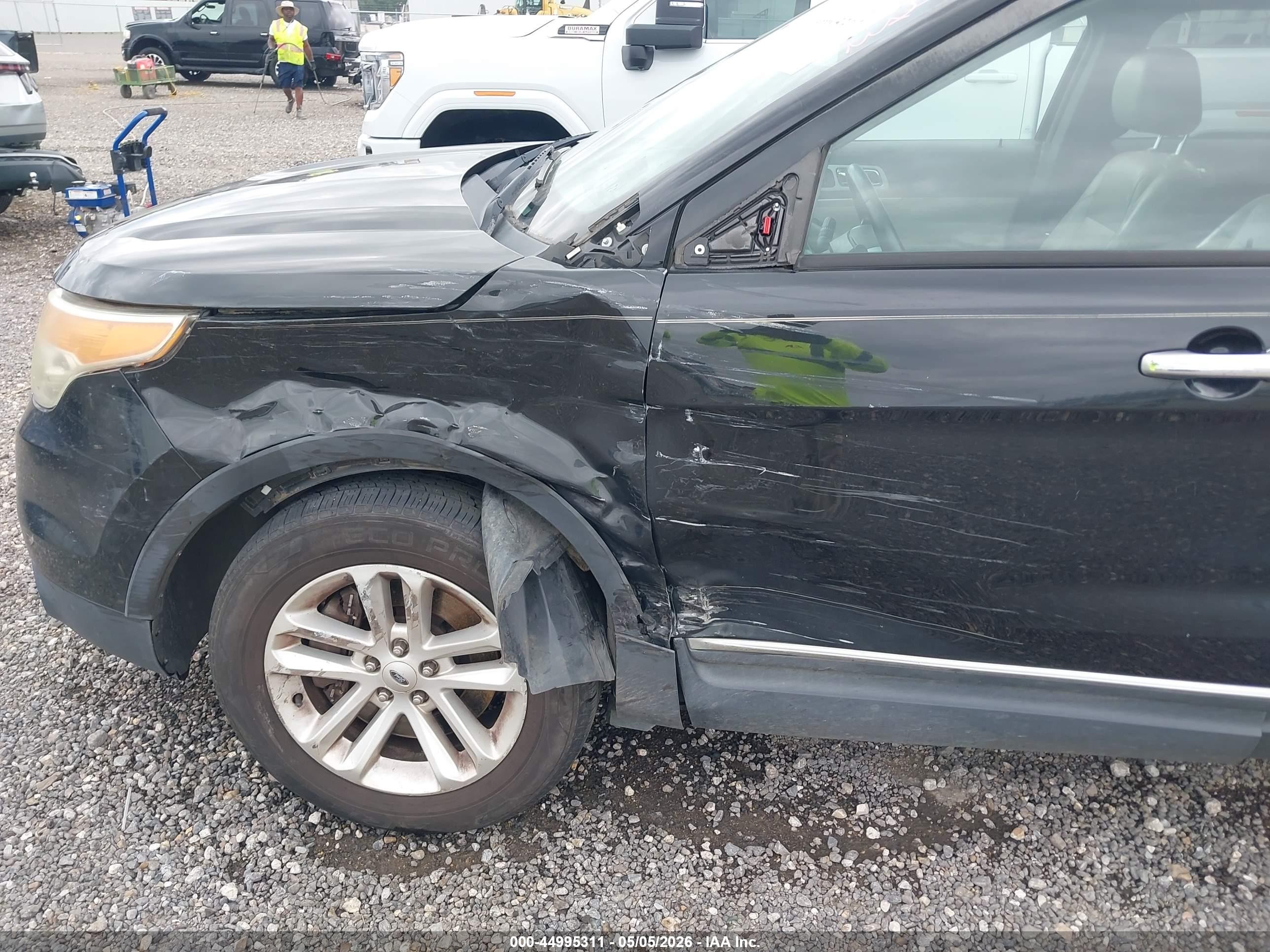 2013 Ford Explorer Xlt Black vin: 1FM5K7D86DGB51099