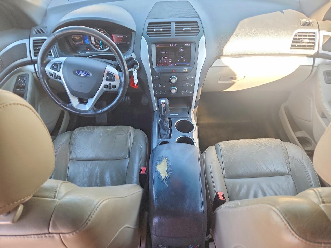 2013 Ford Explorer Xlt Gray vin: 1FM5K7D86DGB70686