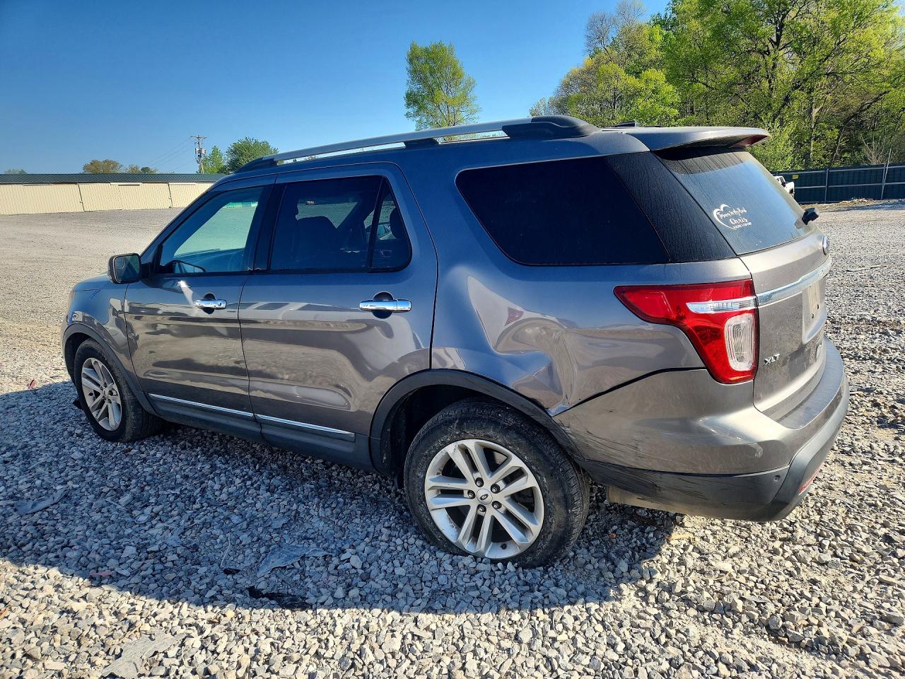 2013 Ford Explorer Xlt Gray vin: 1FM5K7D86DGB70686