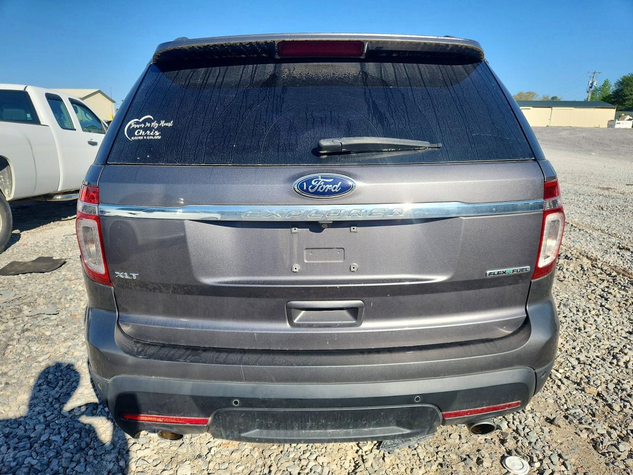 2013 Ford Explorer Xlt Gray vin: 1FM5K7D86DGB70686