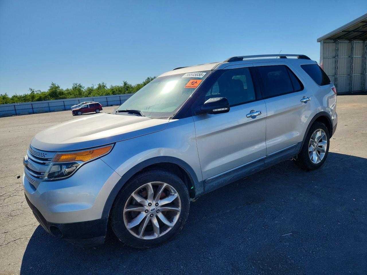 2013 Ford Explorer Xlt Silver vin: 1FM5K7D86DGC28411
