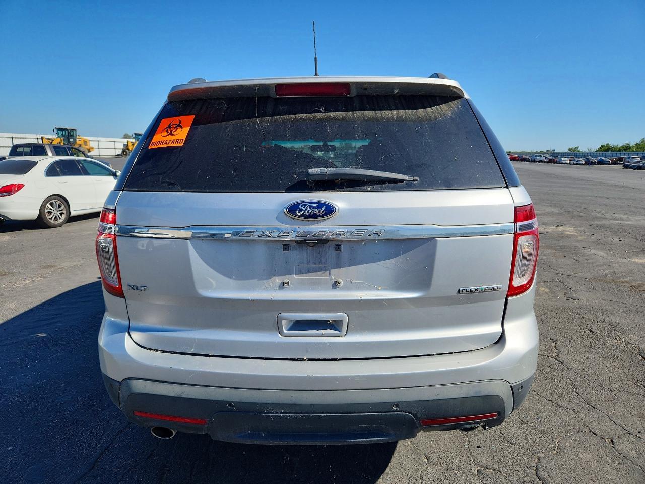 2013 Ford Explorer Xlt Silver vin: 1FM5K7D86DGC28411