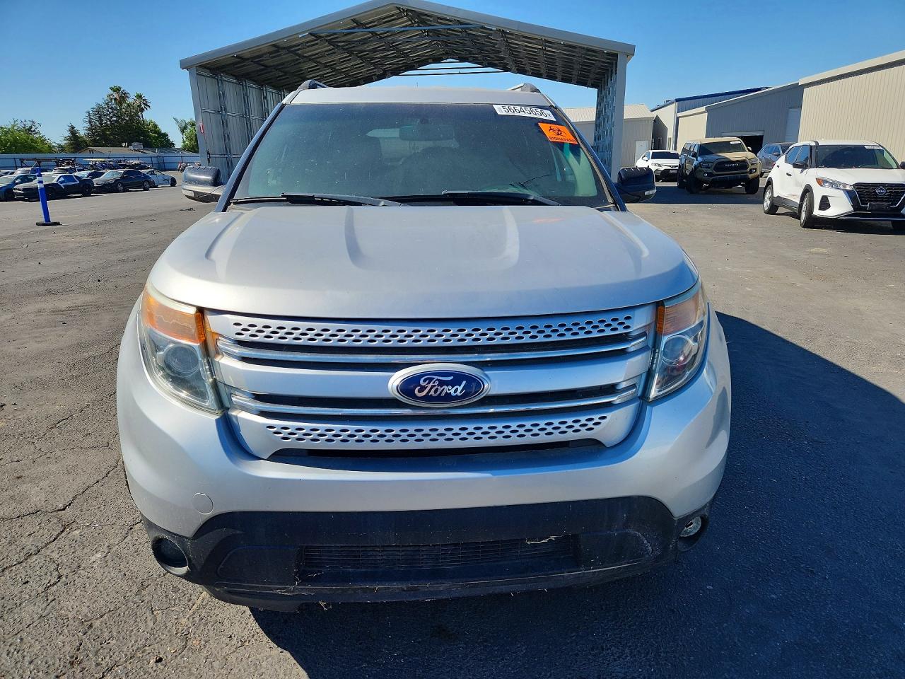 2013 Ford Explorer Xlt Silver vin: 1FM5K7D86DGC28411