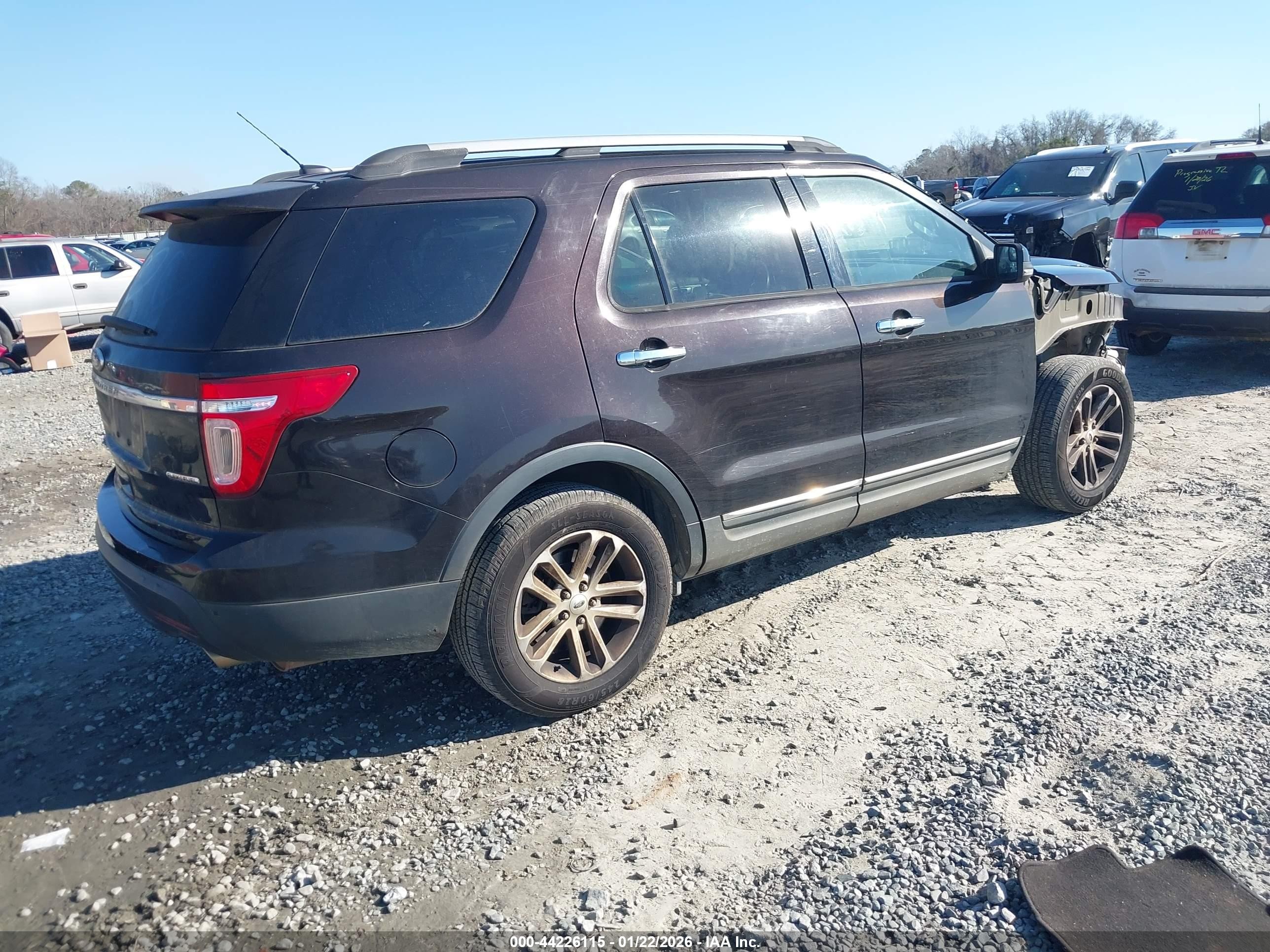 2013 Ford Explorer Xlt Burgundy vin: 1FM5K7D86DGC45550