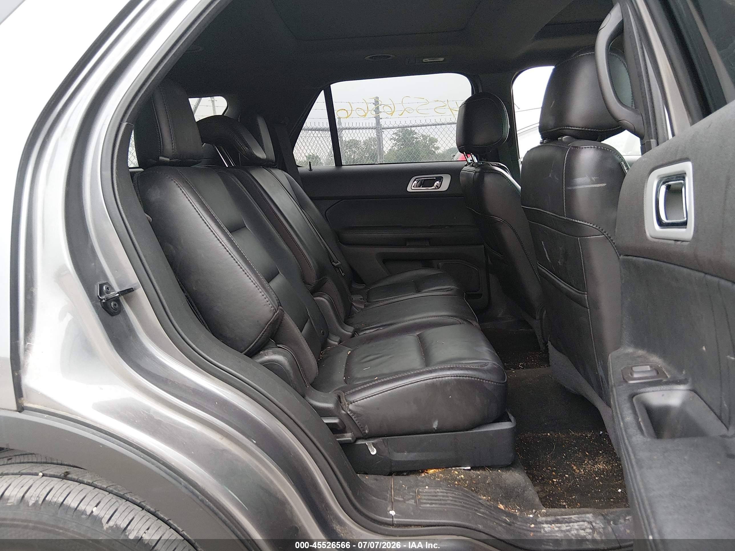 2014 Ford Explorer Xlt Серый vin: 1FM5K7D86EGA31790