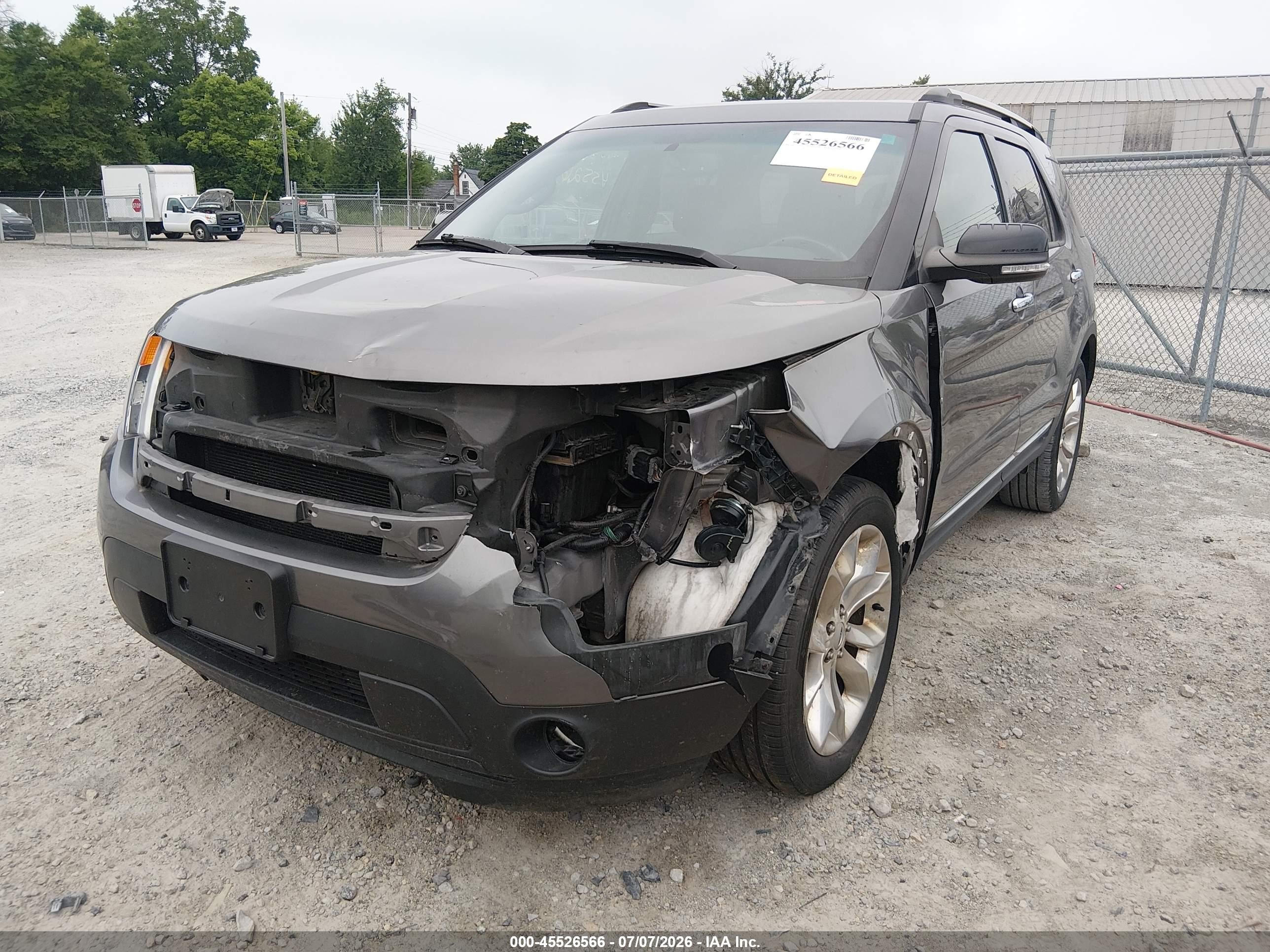 2014 Ford Explorer Xlt Серый vin: 1FM5K7D86EGA31790