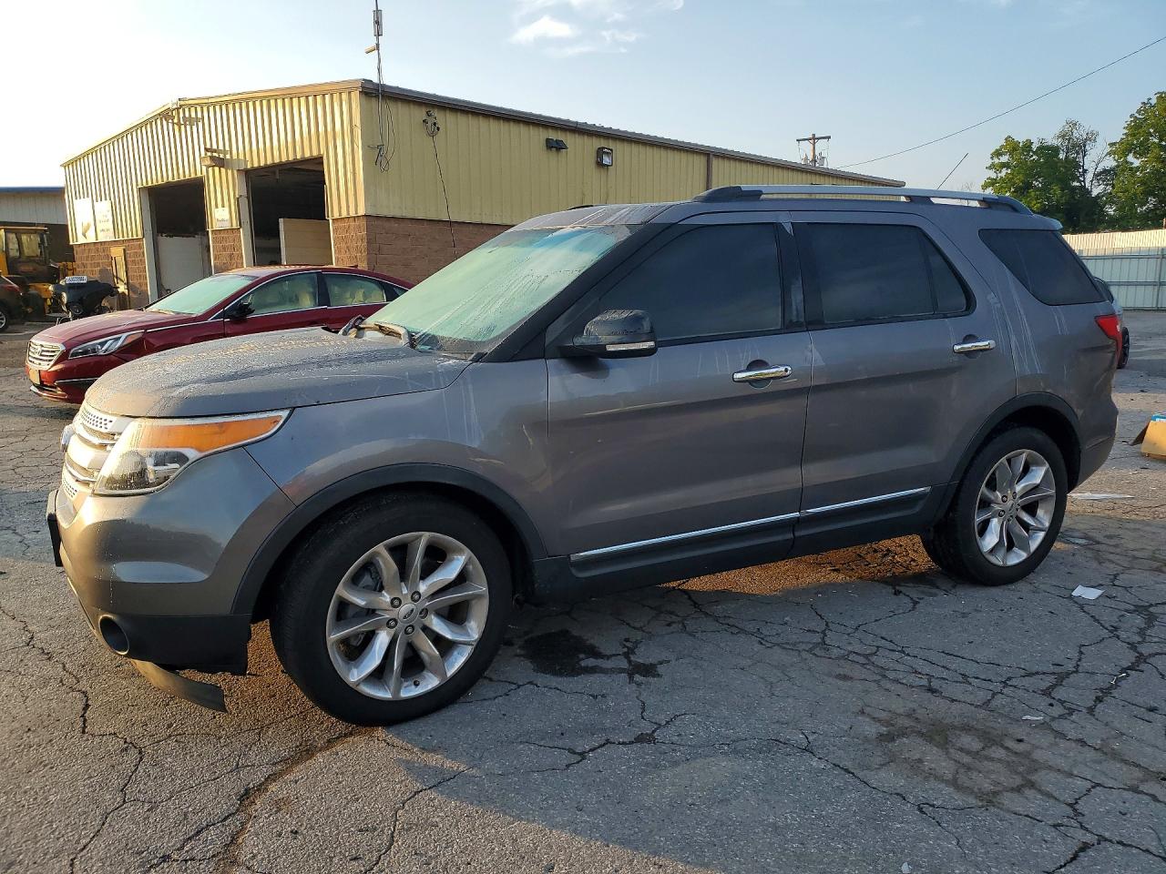 2014 Ford Explorer Xlt Charcoal vin: 1FM5K7D86EGA86501