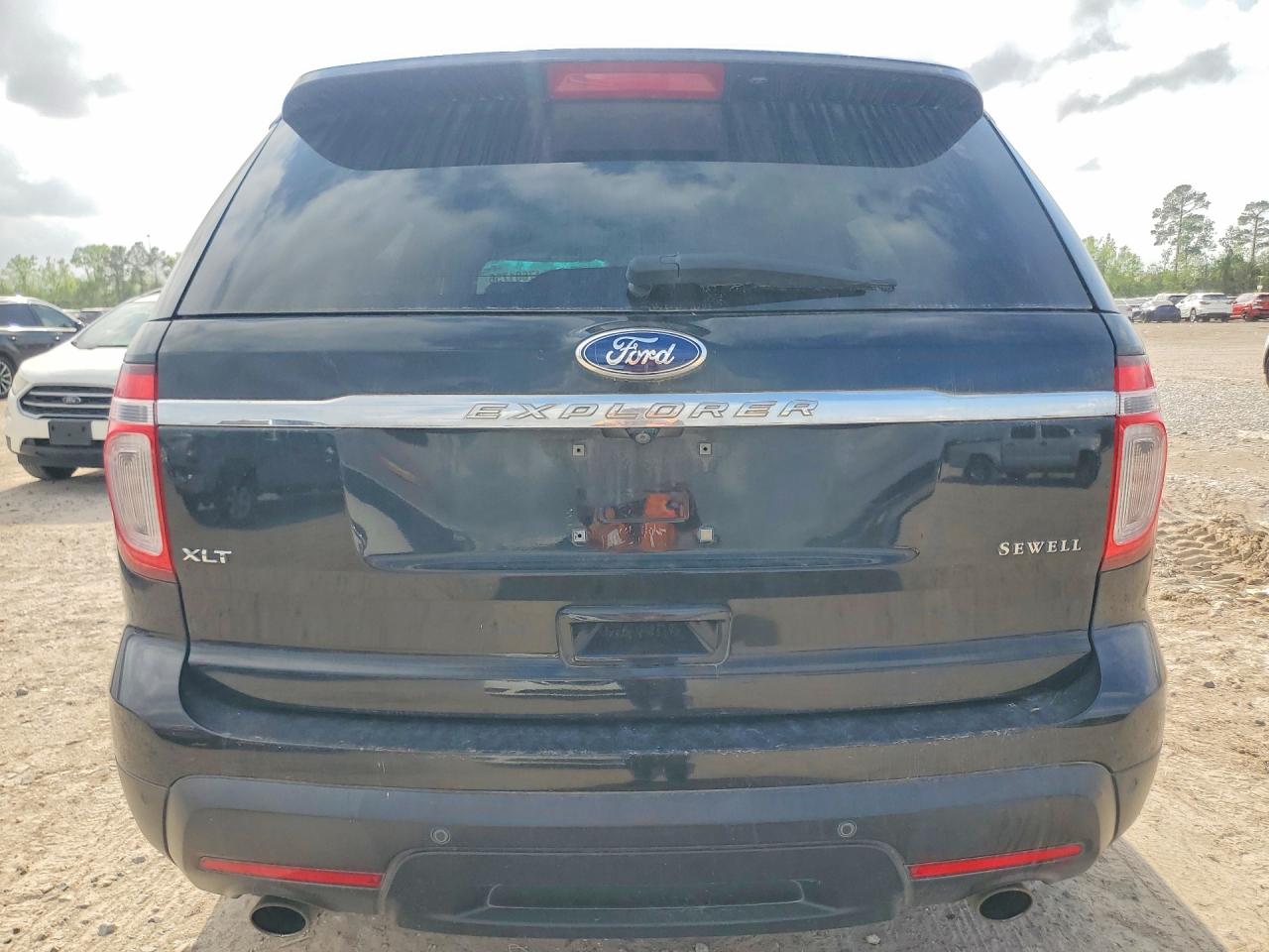 2015 Ford Explorer Xlt Черный vin: 1FM5K7D86FGA73684