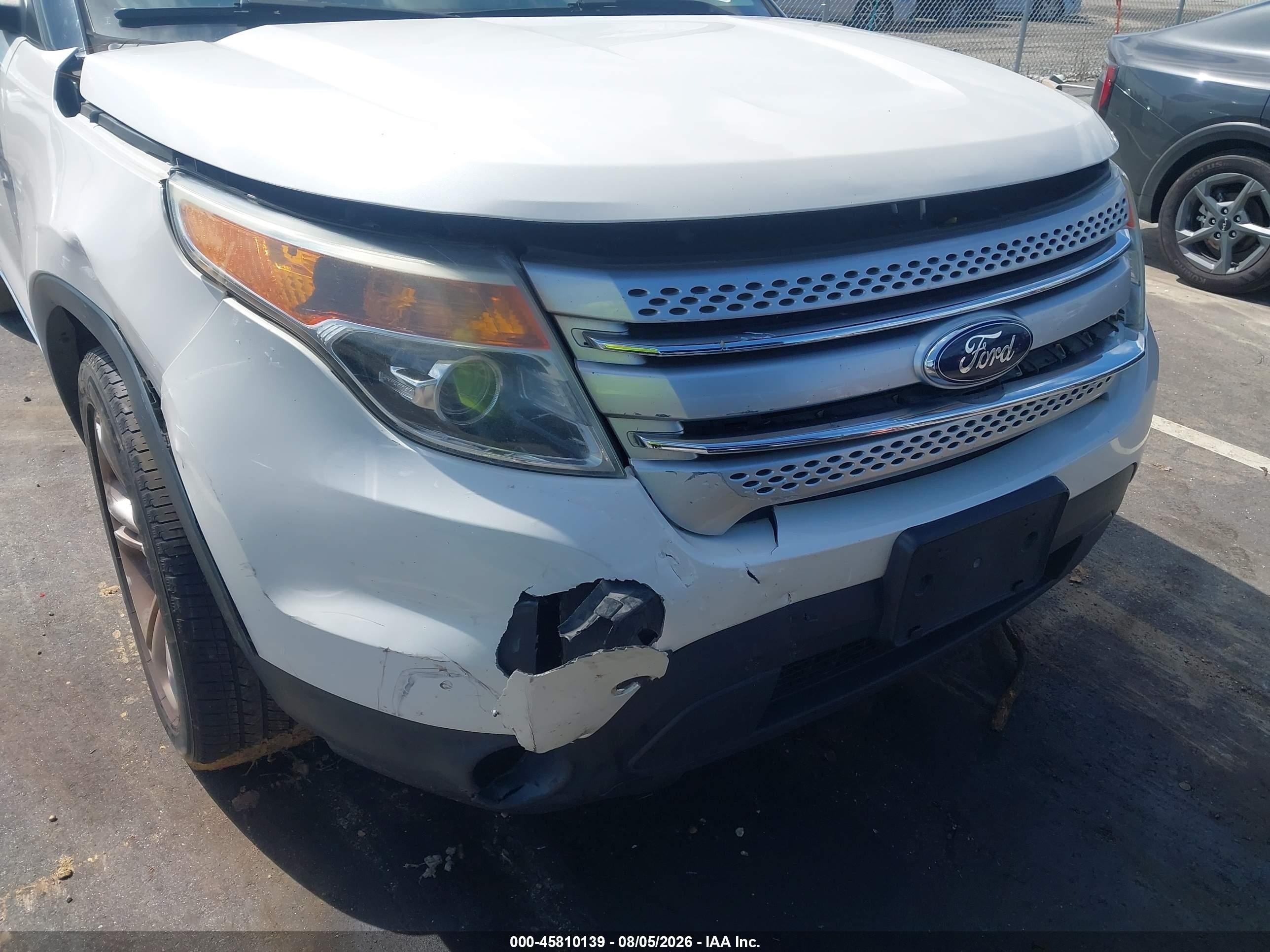 2015 Ford Explorer Xlt Белый vin: 1FM5K7D86FGB22091