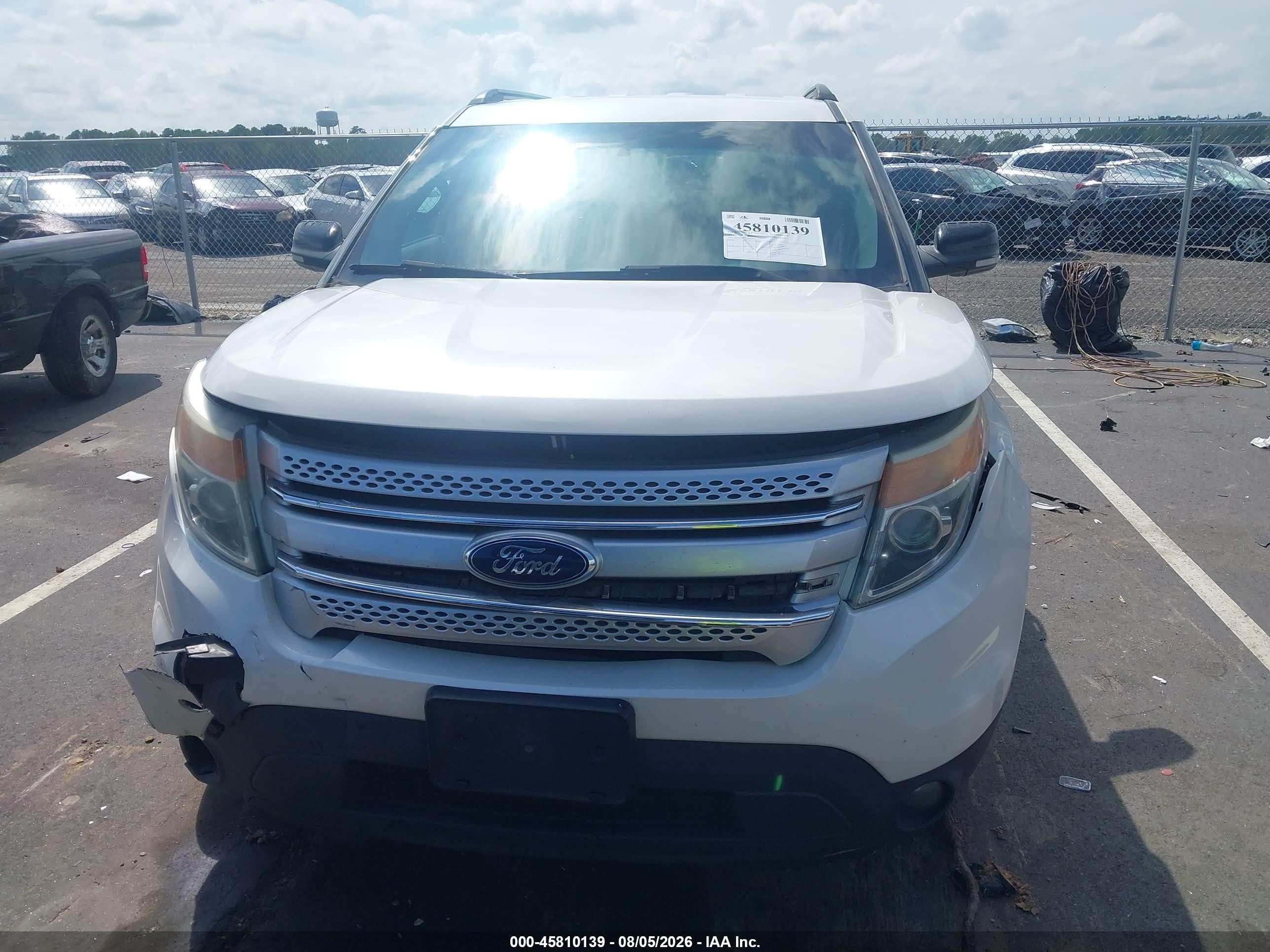 2015 Ford Explorer Xlt Белый vin: 1FM5K7D86FGB22091