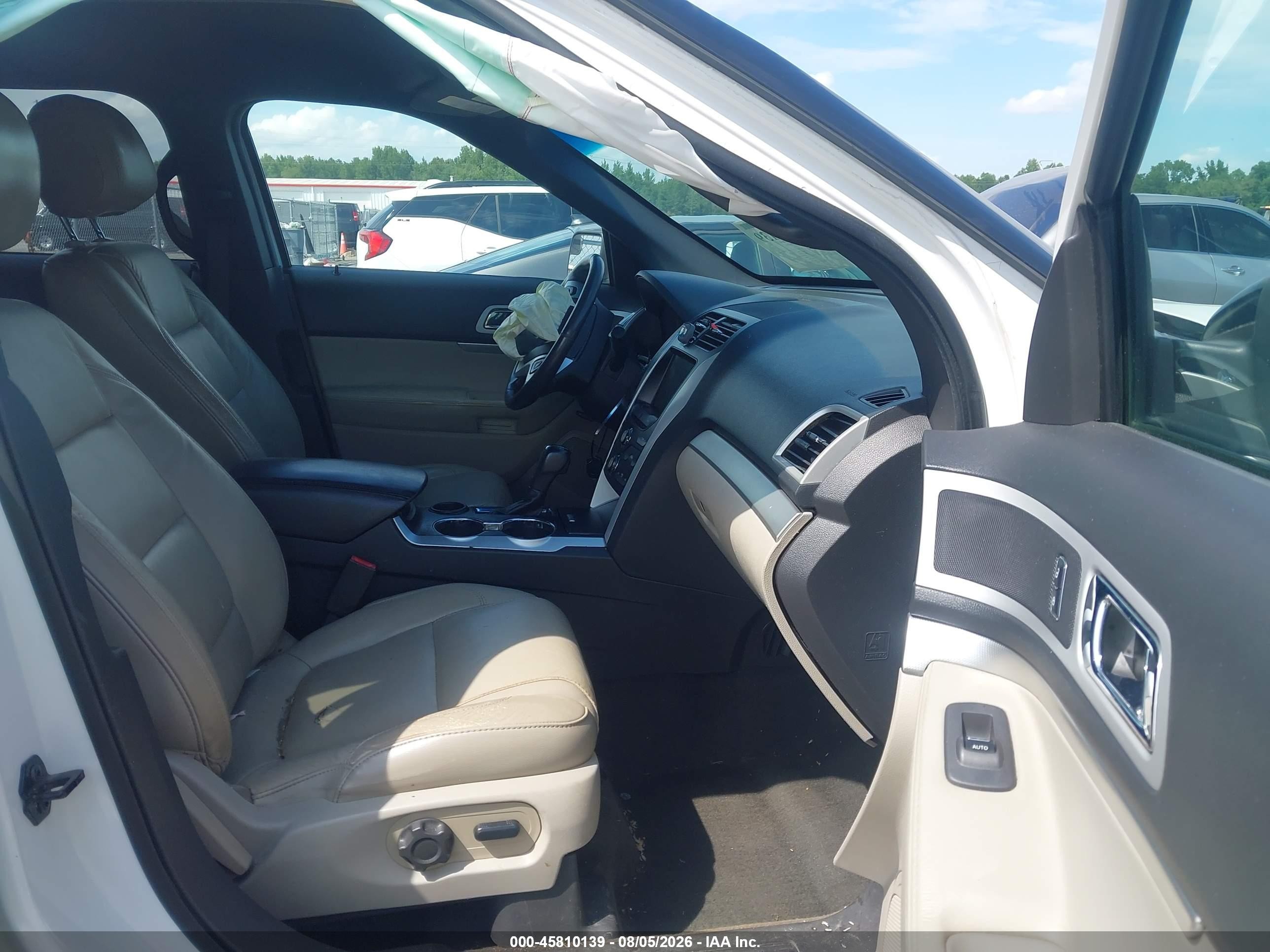 2015 Ford Explorer Xlt Белый vin: 1FM5K7D86FGB22091