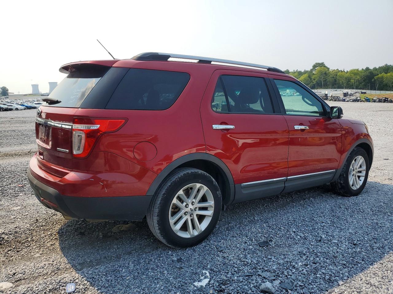 2015 Ford Explorer Xlt Красный vin: 1FM5K7D86FGB22138
