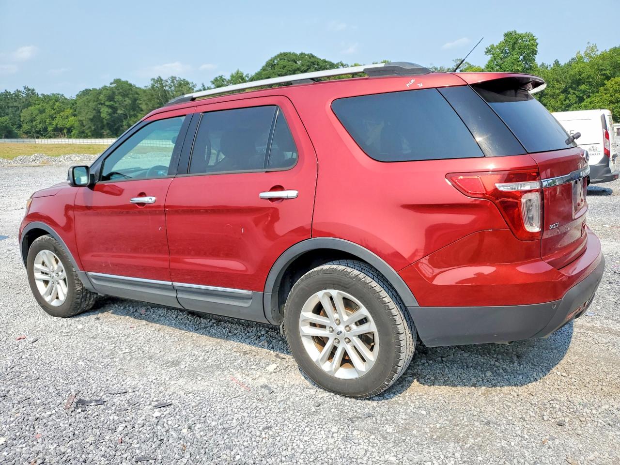 2015 Ford Explorer Xlt Красный vin: 1FM5K7D86FGB22138