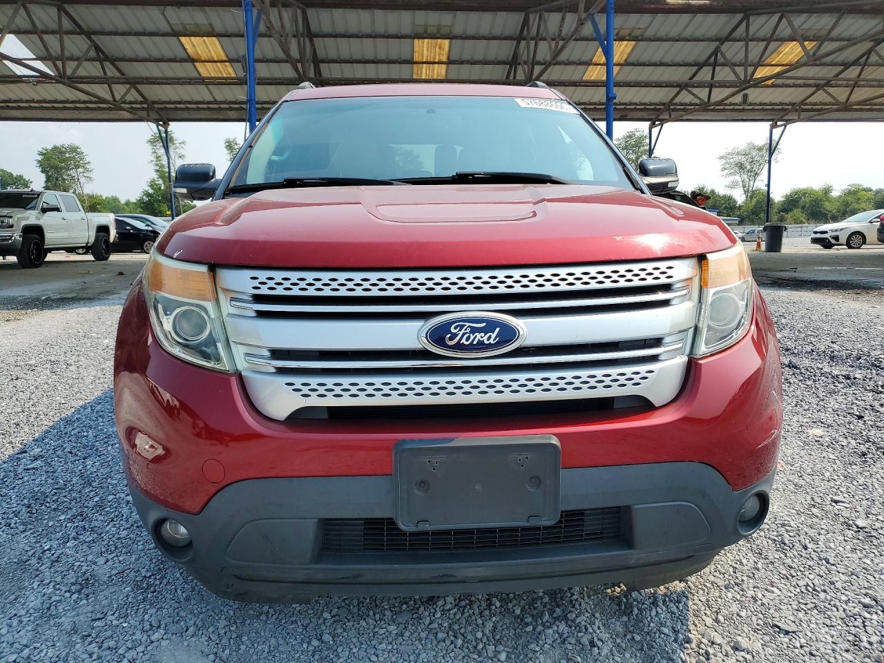 2015 Ford Explorer Xlt Красный vin: 1FM5K7D86FGB22138
