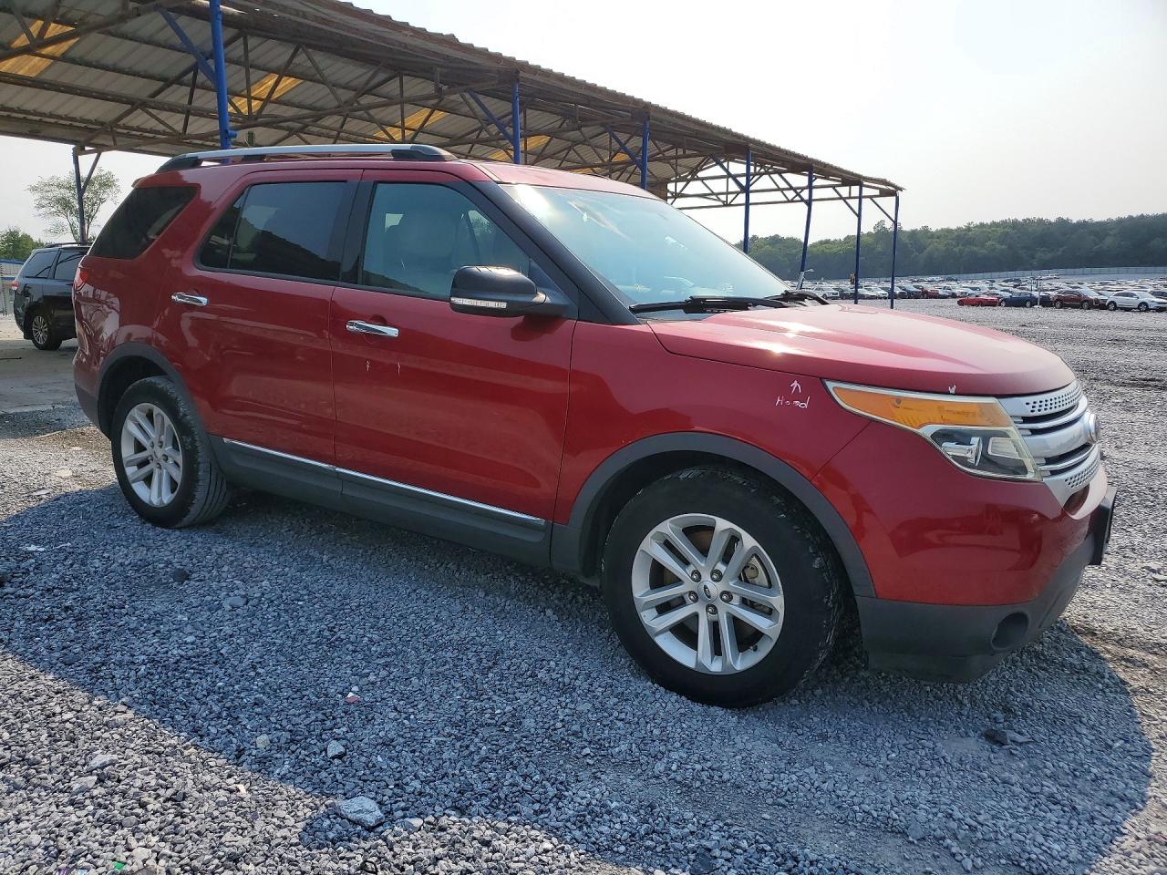 2015 Ford Explorer Xlt Красный vin: 1FM5K7D86FGB22138