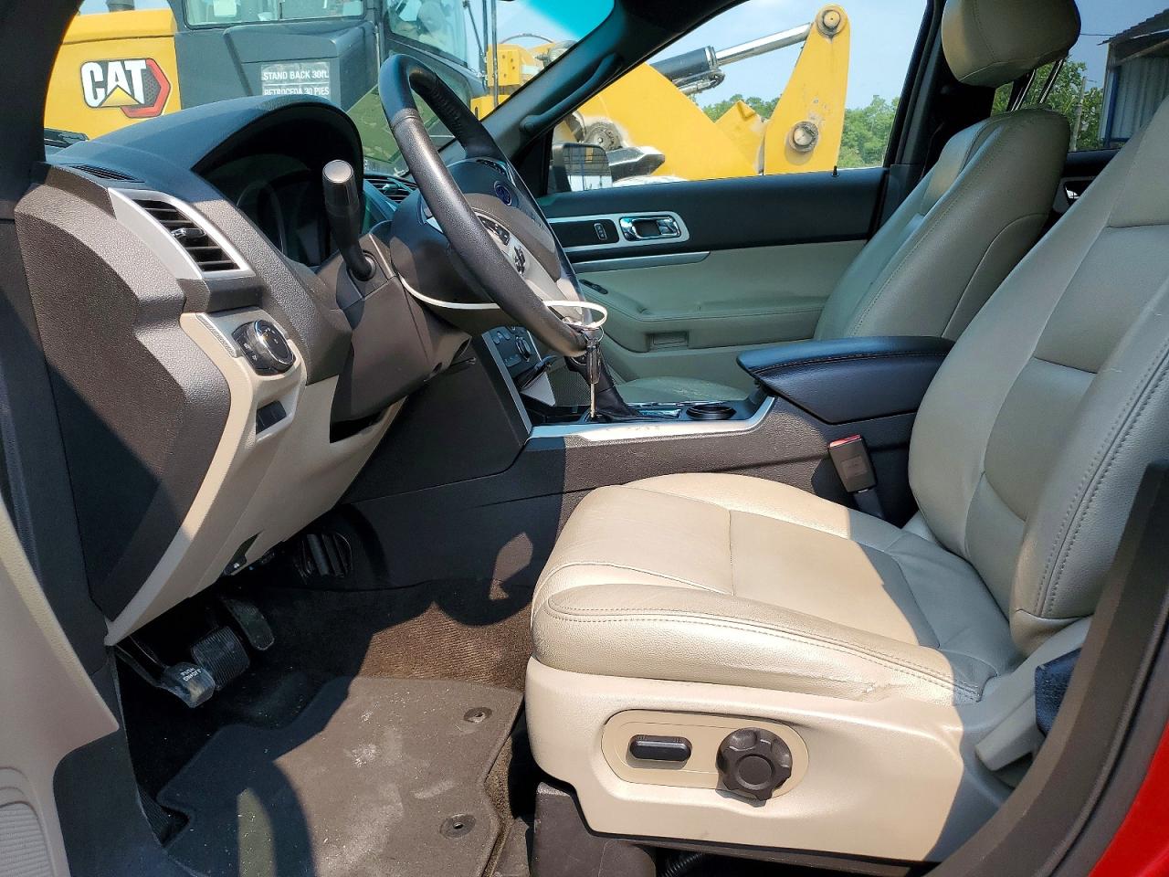 2015 Ford Explorer Xlt Красный vin: 1FM5K7D86FGB22138