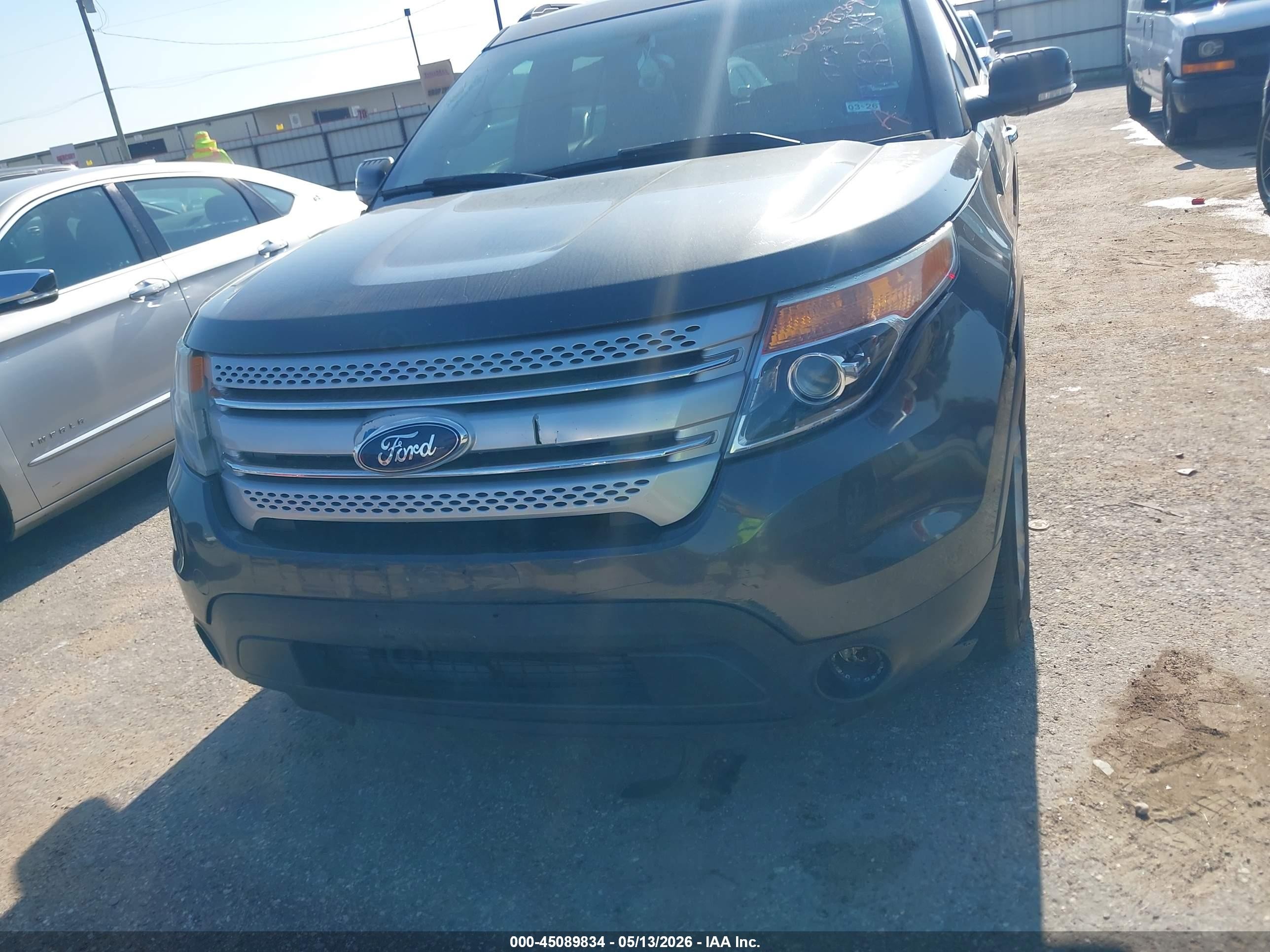 2015 Ford Explorer Xlt Gray vin: 1FM5K7D86FGB58427