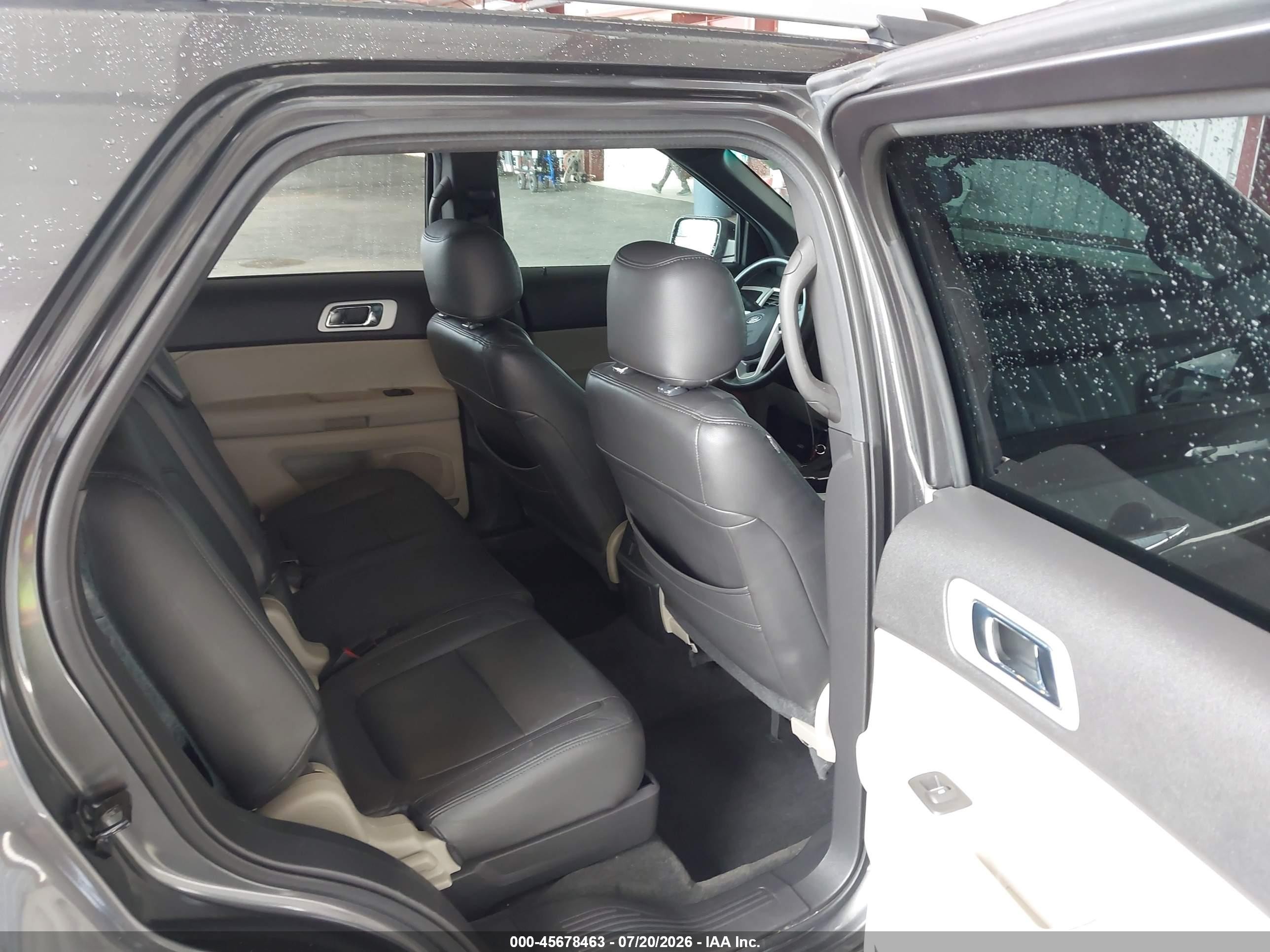 2015 Ford Explorer Xlt Gray vin: 1FM5K7D86FGB67693