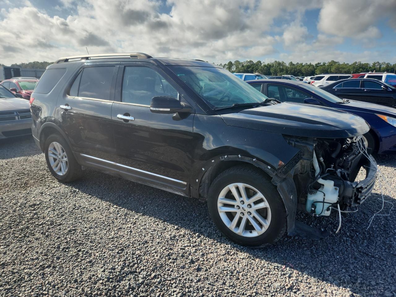 2015 Ford Explorer Xlt Черный vin: 1FM5K7D86FGC02135