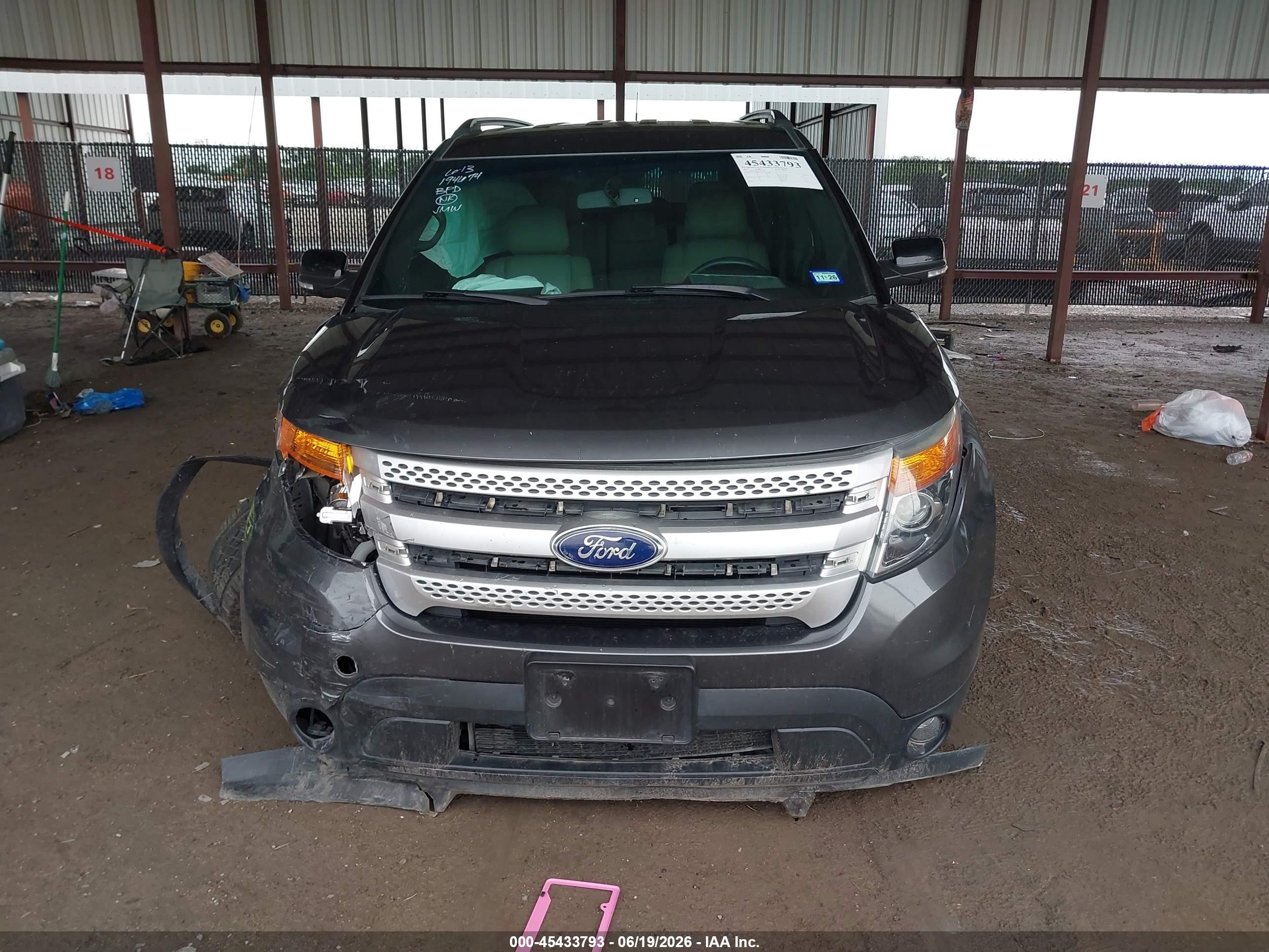 2015 Ford Explorer Xlt Gray vin: 1FM5K7D86FGC15385