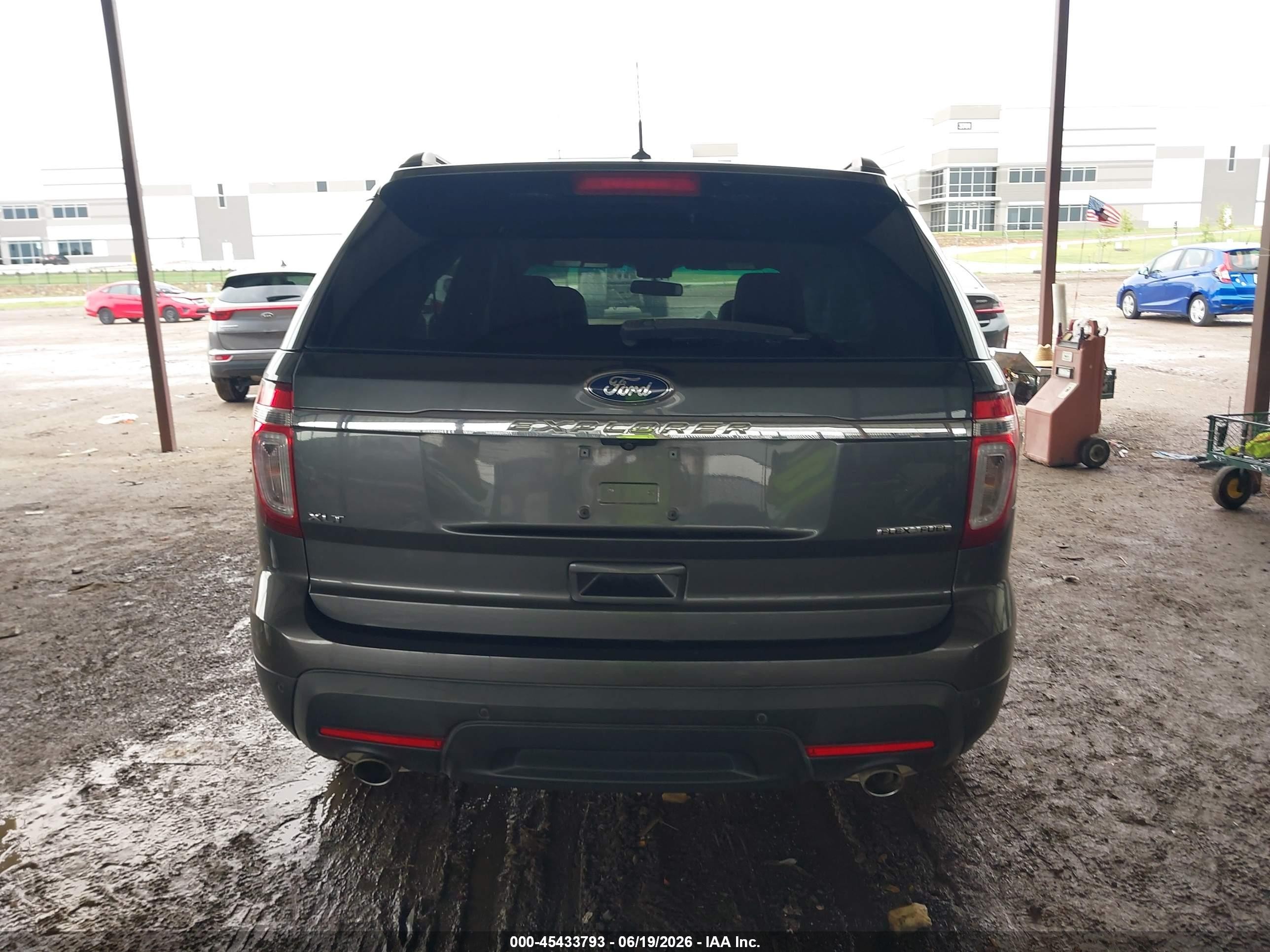 2015 Ford Explorer Xlt Gray vin: 1FM5K7D86FGC15385